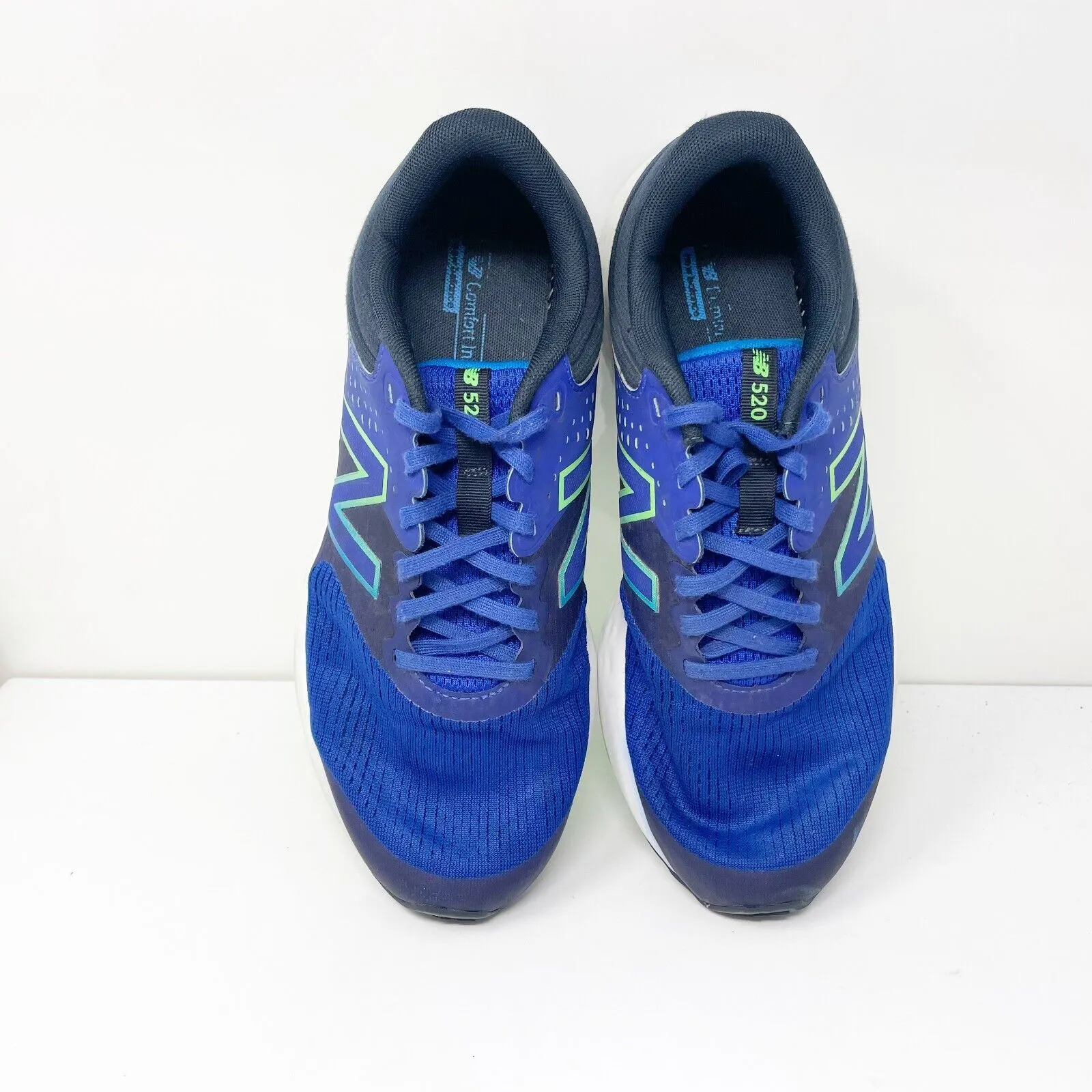 New Balance Mens 520 V7 M520RB7 Blue Running Shoes Sneakers Size 9.5 4E