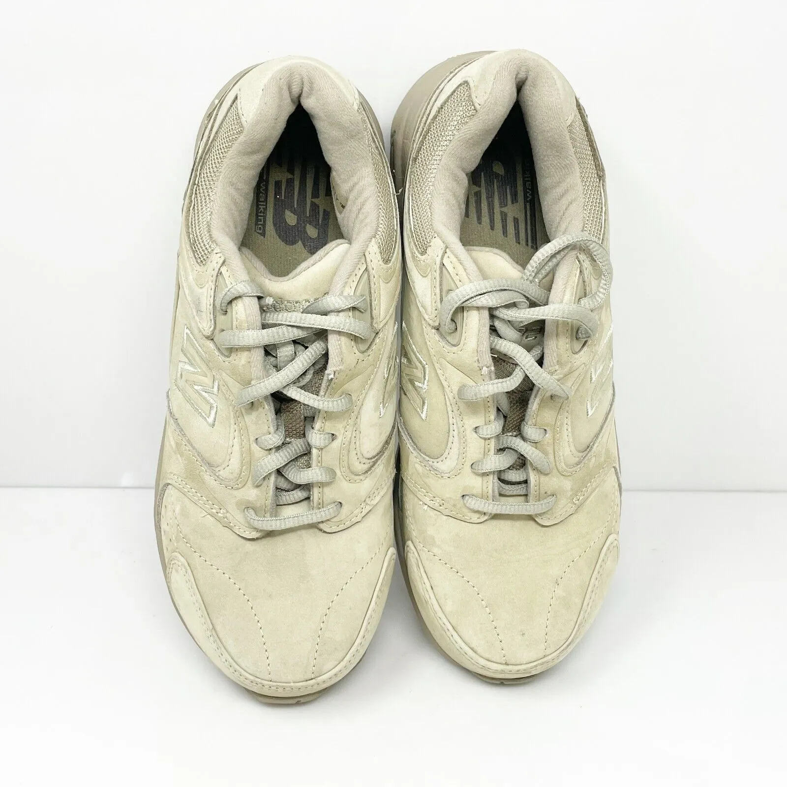 New Balance Womens 927 WW927TN Beige Casual Shoes Sneakers Size 7.5 D