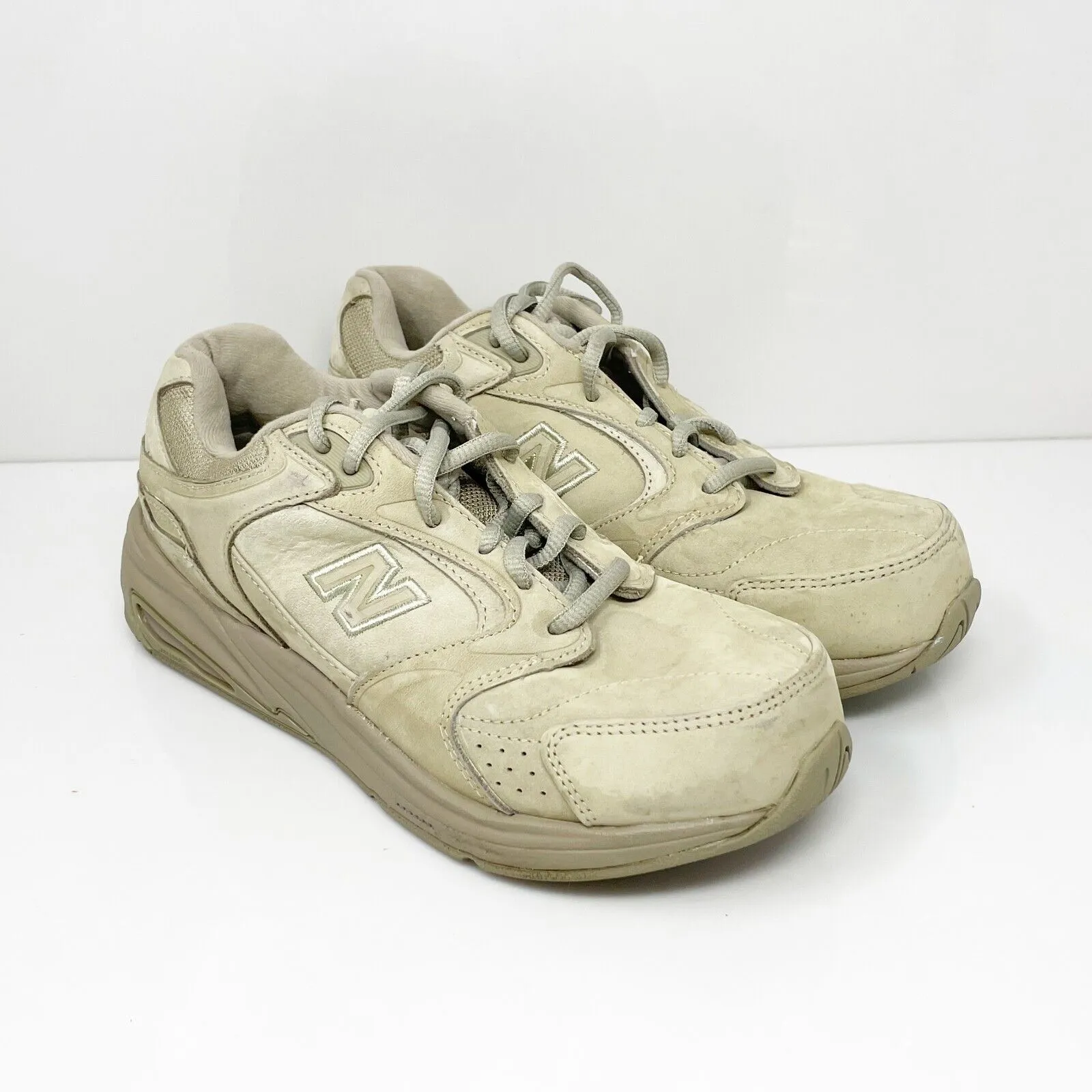 New Balance Womens 927 WW927TN Beige Casual Shoes Sneakers Size 7.5 D