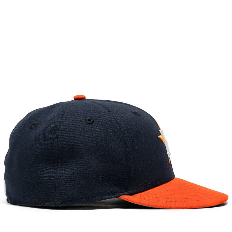 New Era x Politics Houston Astros 59FIFTY Fitted Hat - Navy/Orange