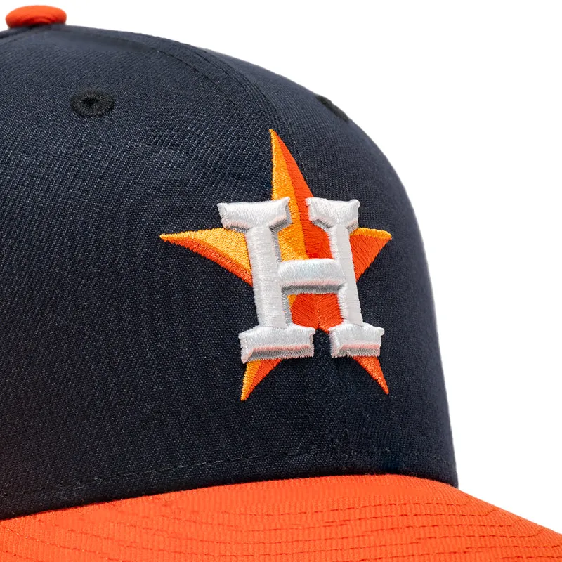 New Era x Politics Houston Astros 59FIFTY Fitted Hat - Navy/Orange