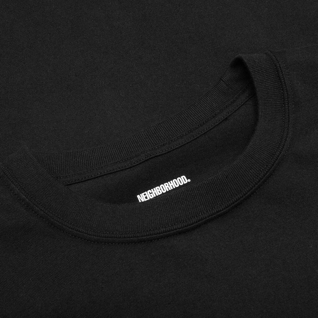 NH TEE LS-1 Black - Men's Black T-shirt