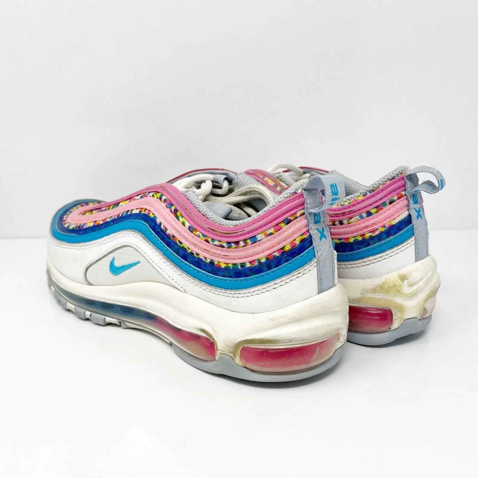 Nike Boys Air Max 97 SE DV7550-100 Multicolor Running Shoes Sneakers Size 6Y