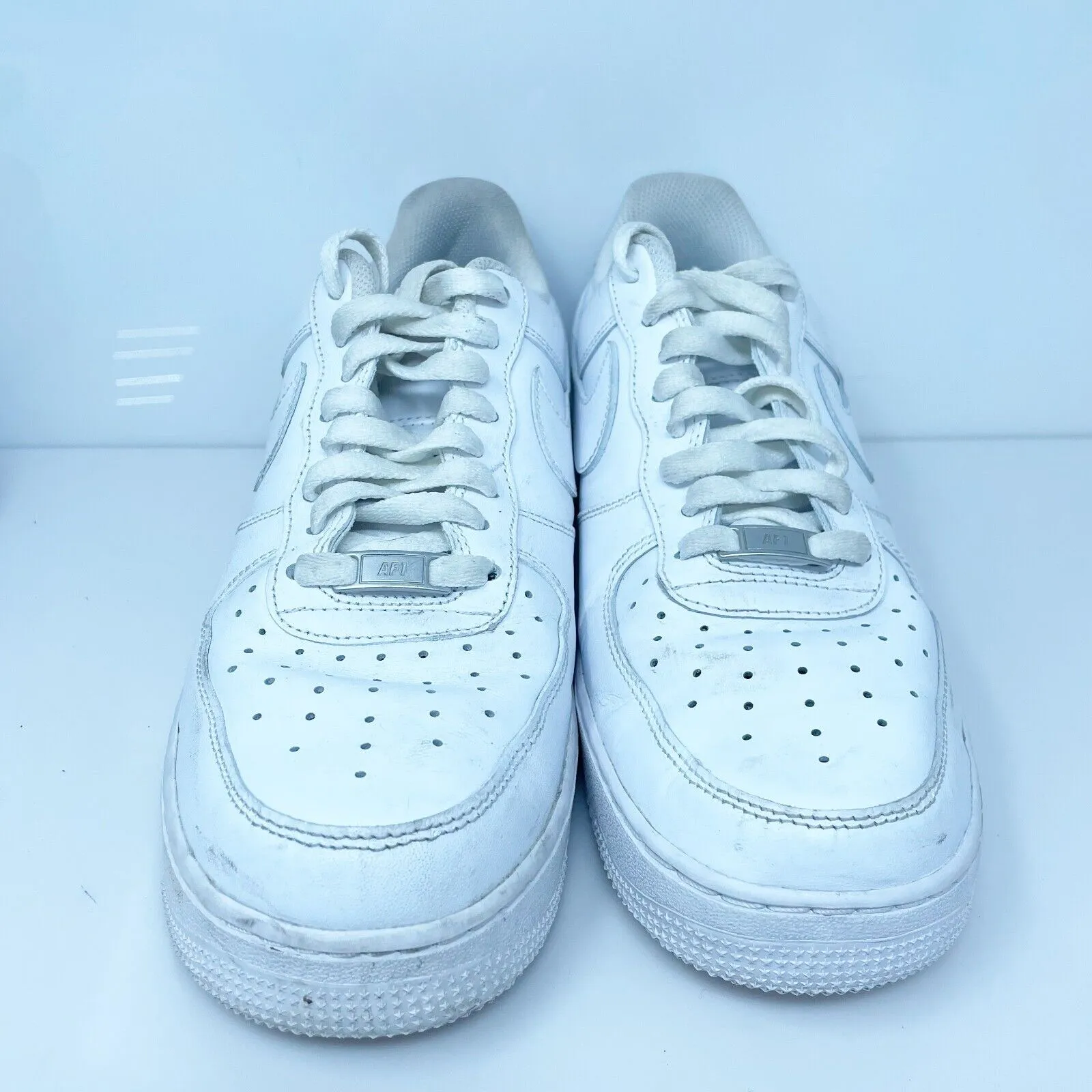 Nike Mens Air Force 1 07 CW2288-111 White Casual Shoes Sneakers Size 10