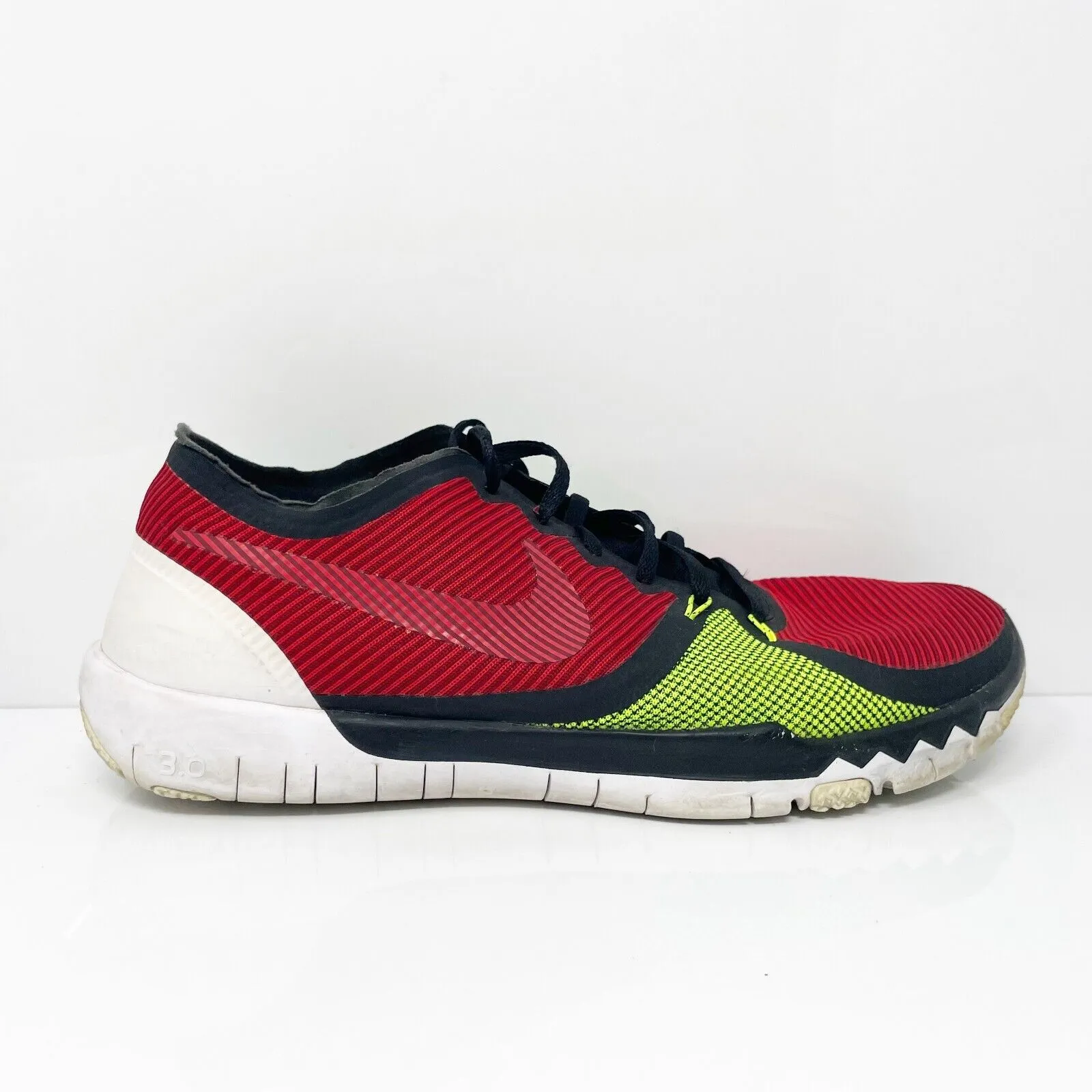 Nike Mens Free Trainer 3.0 V4 749361-066 Red Running Shoes Sneakers Size 11.5