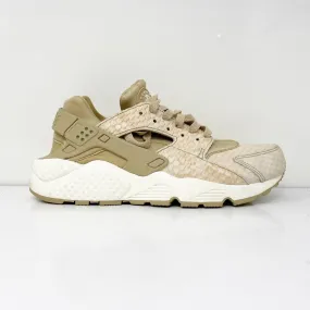 Nike Womens Air Huarache Run Prm 683818-201 Beige Running Shoes Sneakers Size 8