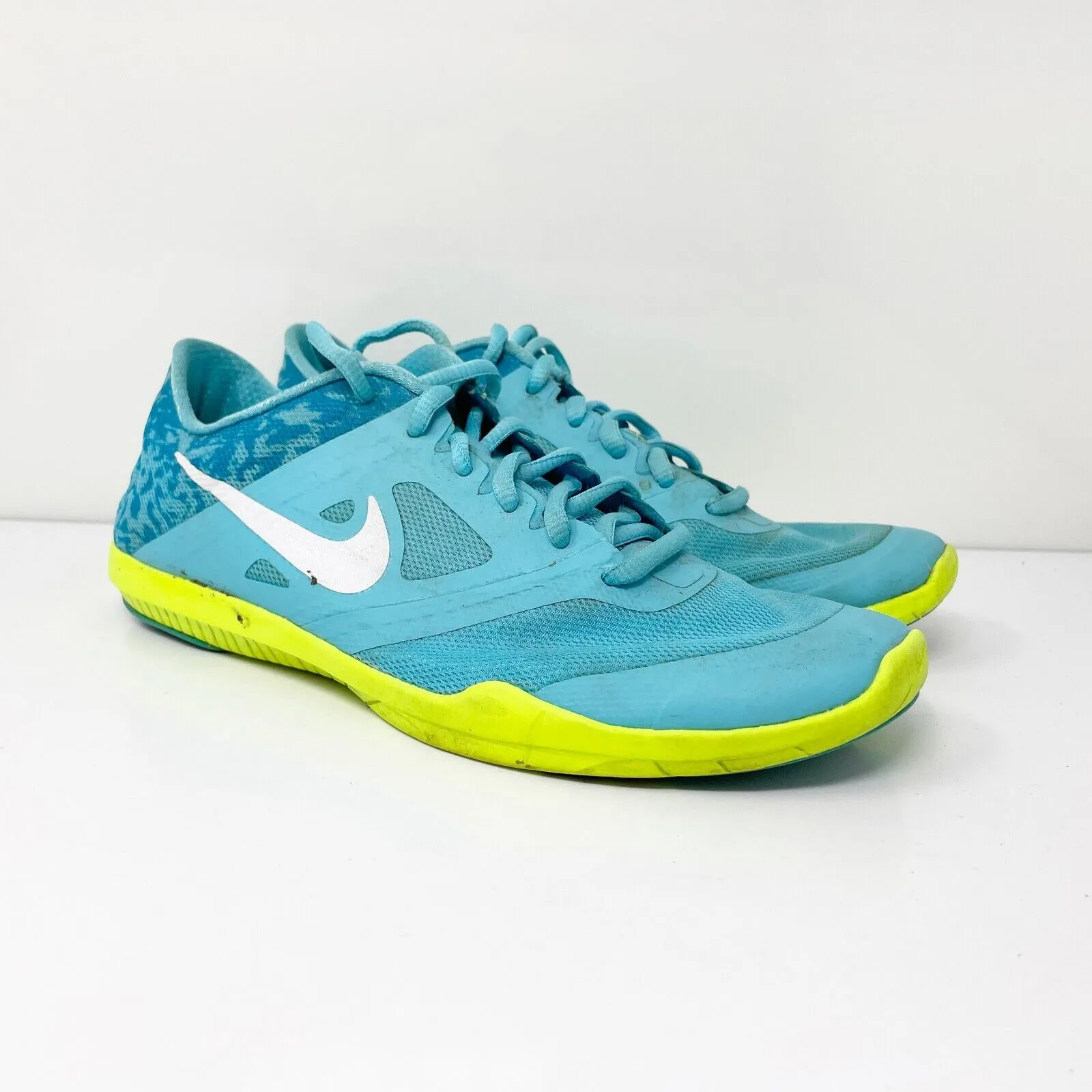 Nike Womens Studio Trainer 2 684894-401 Blue Running Shoes Sneakers Size 7