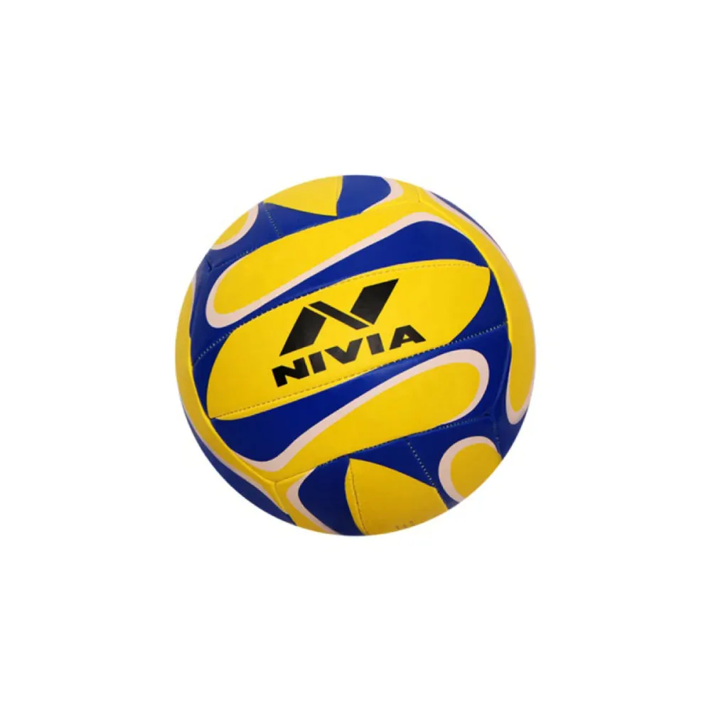 Yellow/Blue Nivia Trainer 472 Volleyball