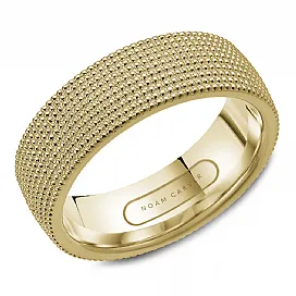 Noam Carver Men's 14K Gold Wedding Band NCM-005Y75