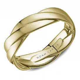 Noam Carver Men's 14K Gold Wedding Band NCM-007Y65