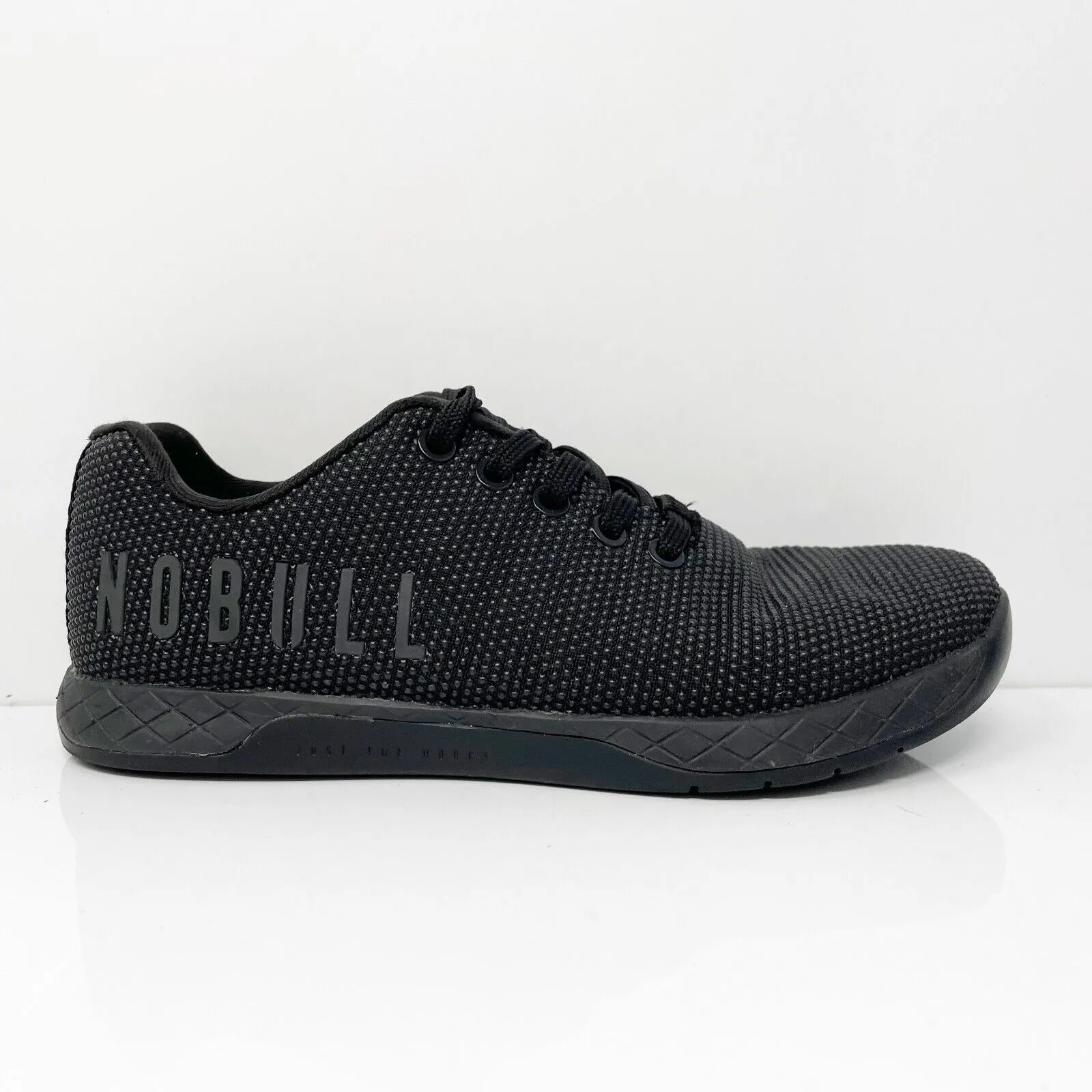 Nobull Unisex Trainer Black Running Shoes Sneakers Size M 5.5 W 7