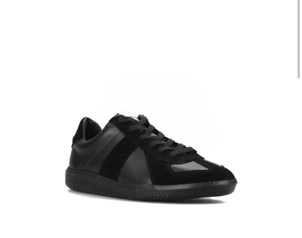 Novesta German Army Trainer in All Black