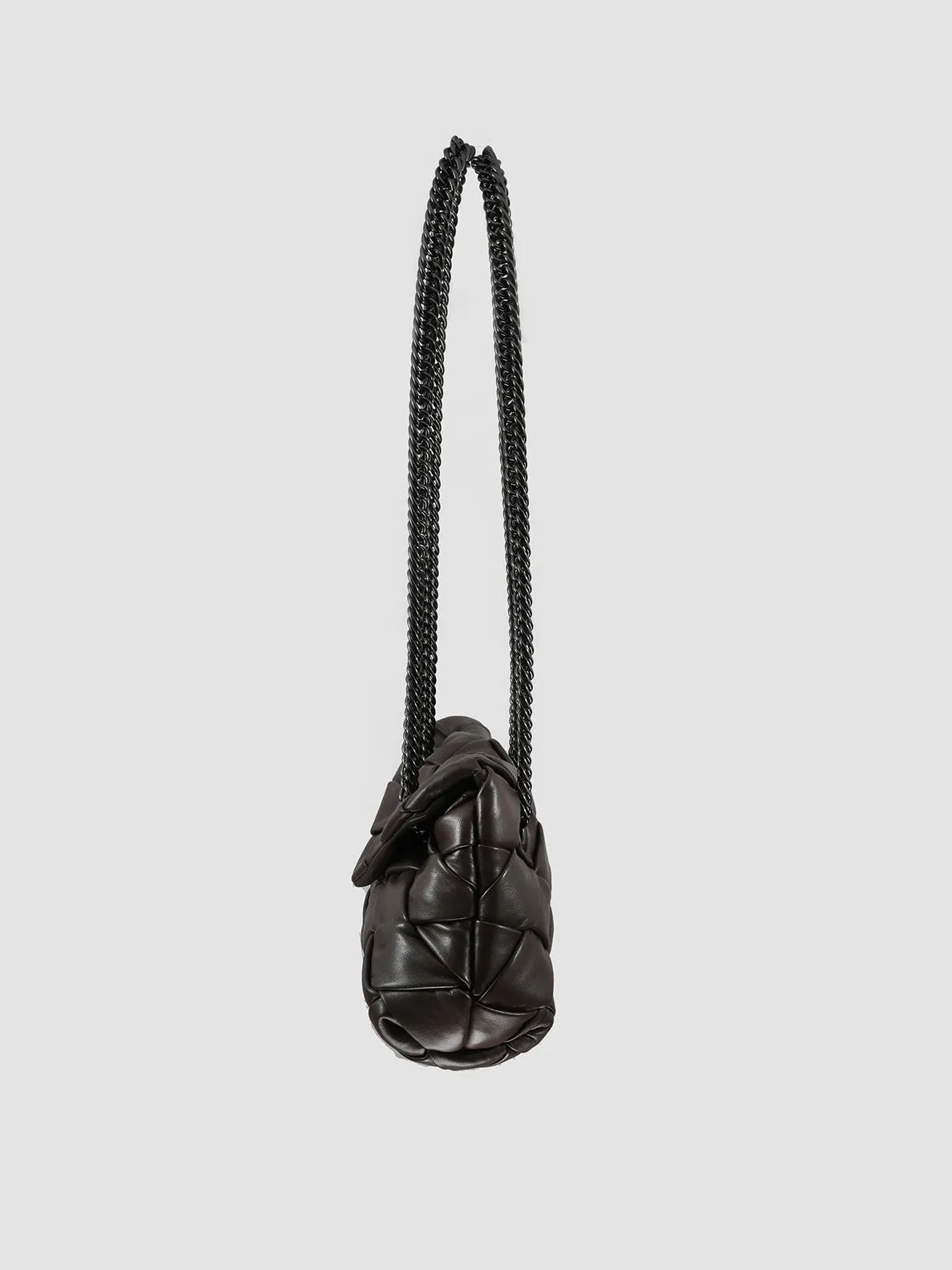 OC CLASS 061 Massive - Brown Leather Shoulder Bag