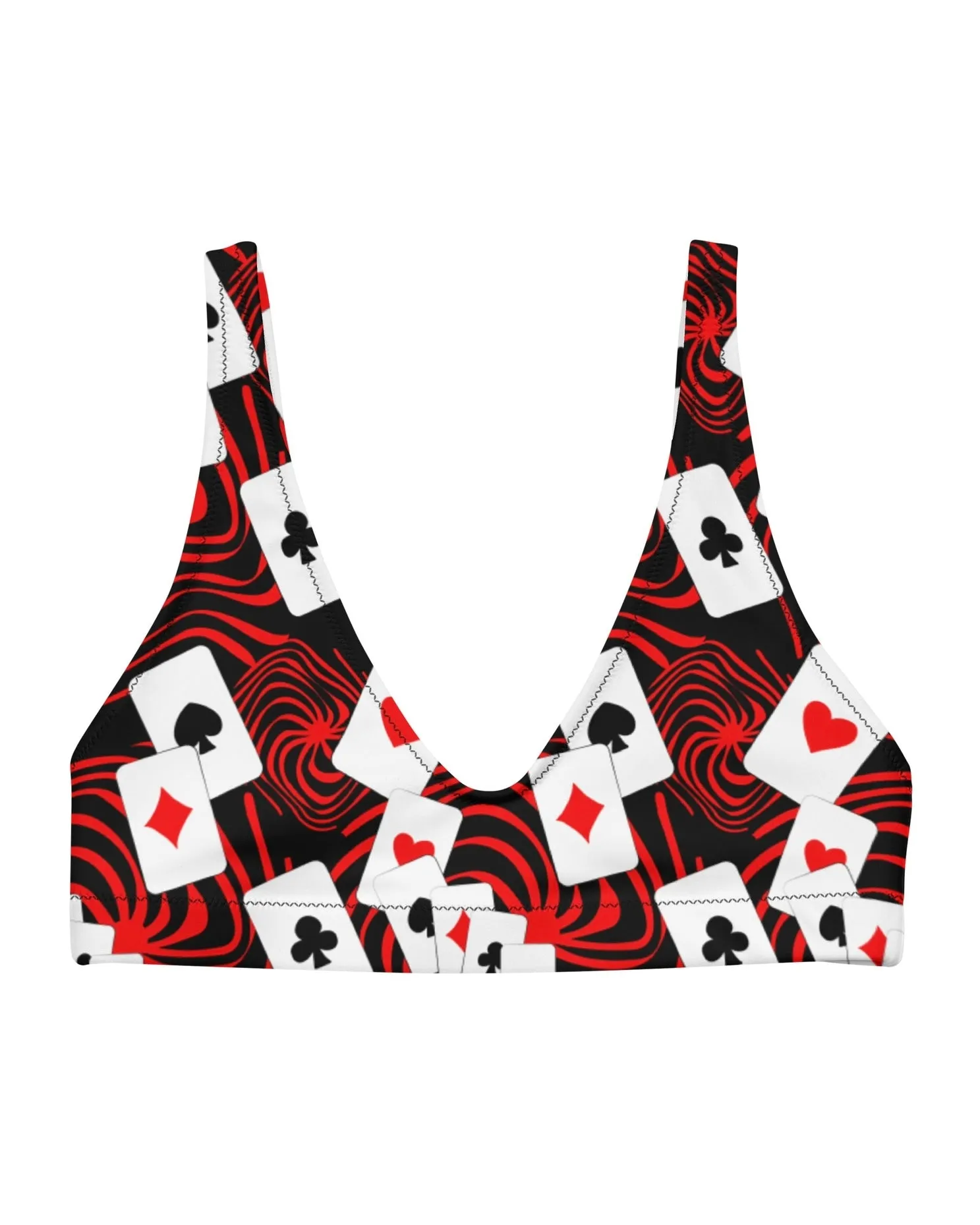 Bra Top with Off With Your Head Design