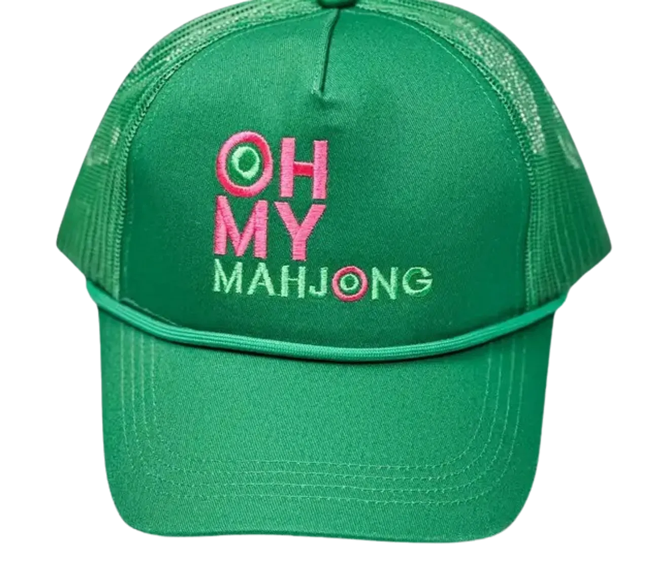 Green Oh My Mahjong Hat