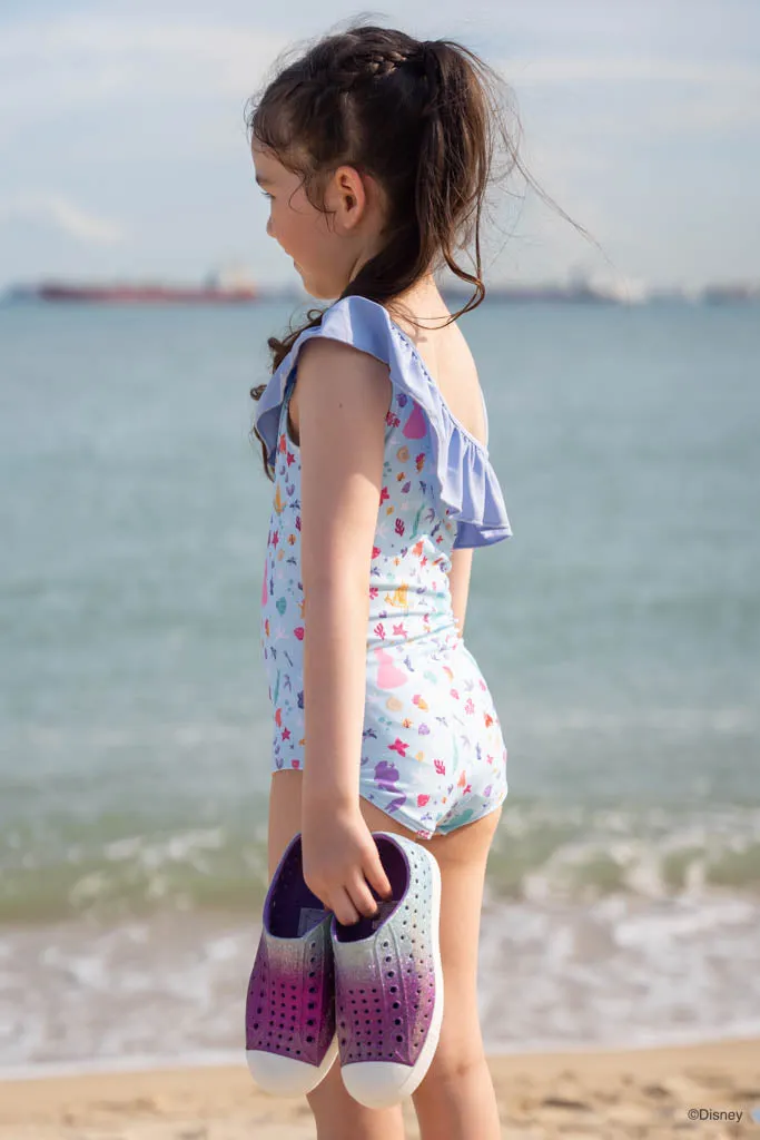 Mermaid-Inspired One-Shoulder Swimwear