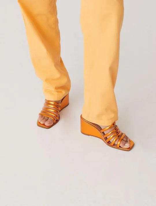 Orange Magdalene Wedges