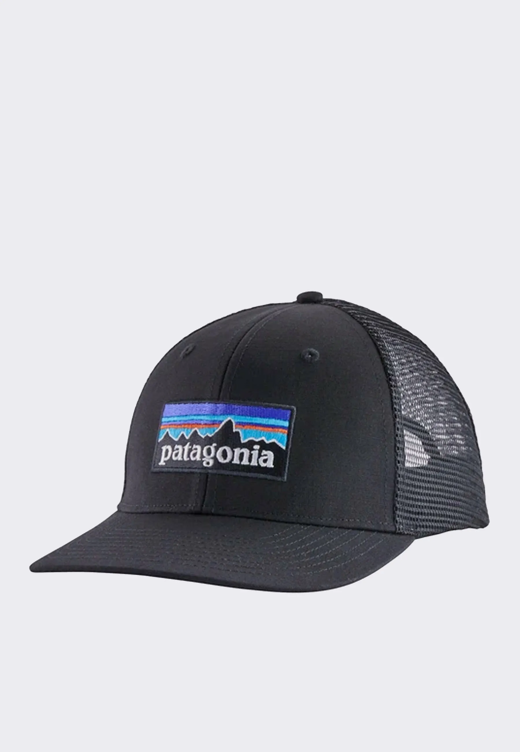 P-6 Logo Trucker Hat - Black