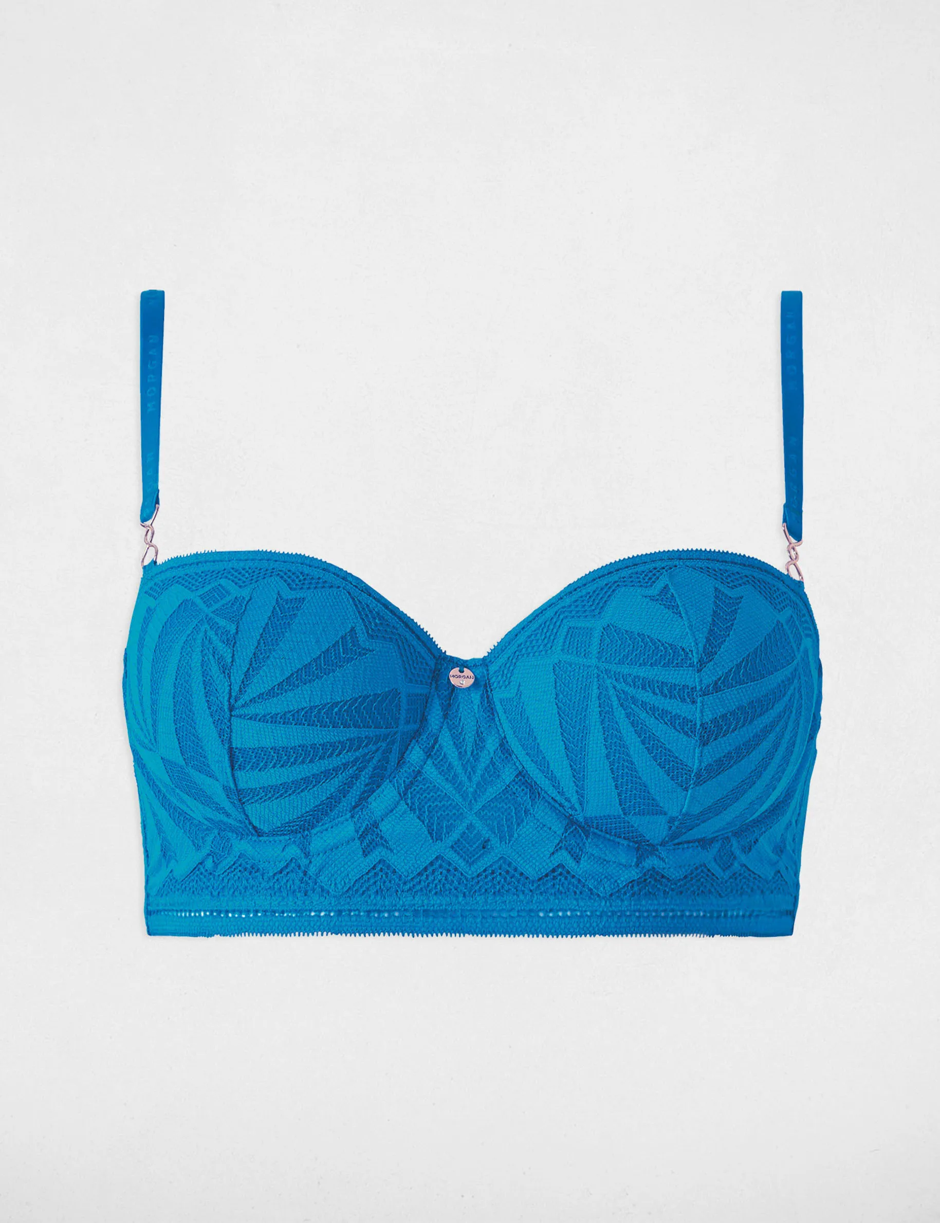 Padded bra blue ladies'