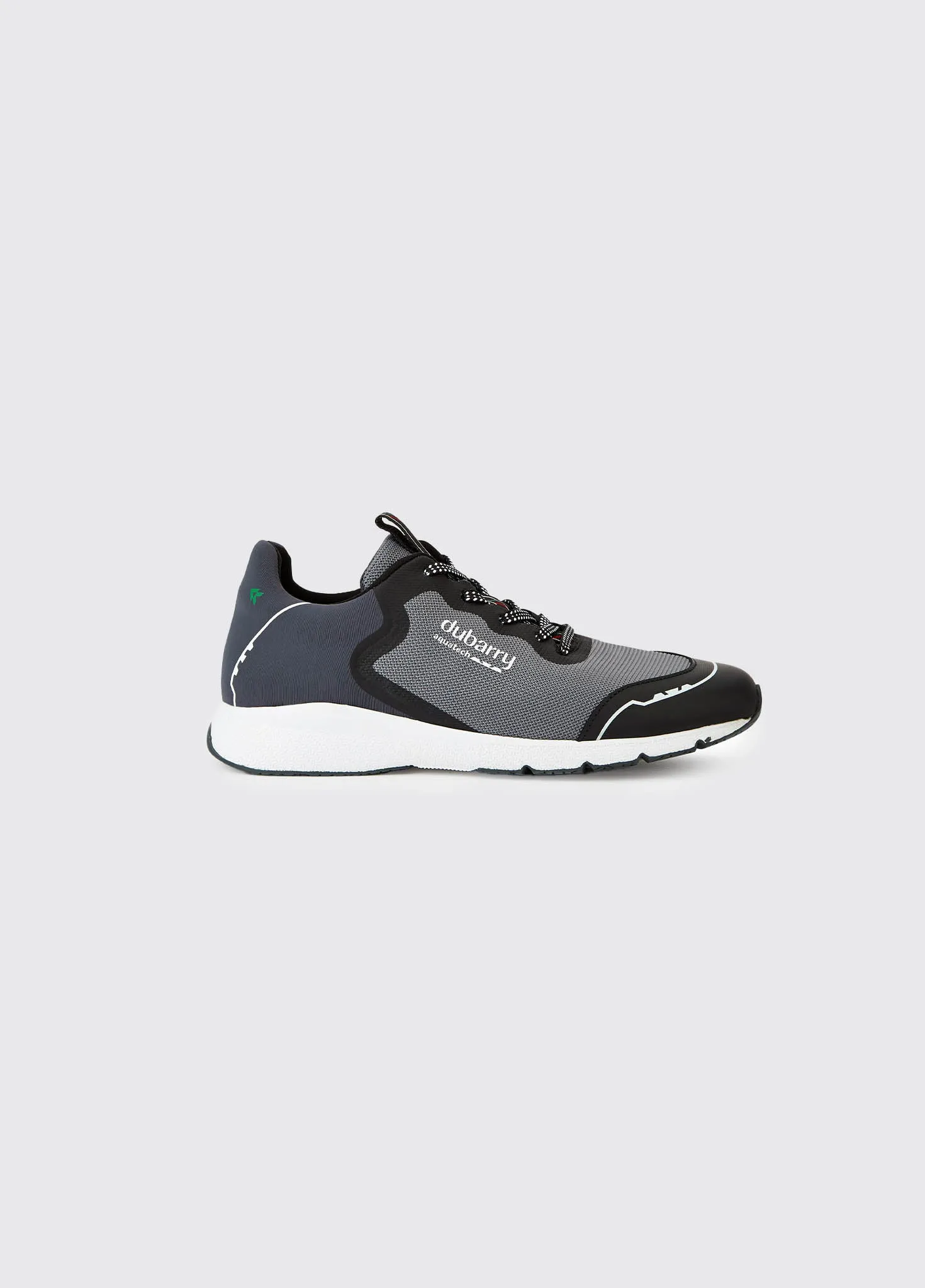 Palma Ladies Lightweight Laced Trainer - Graphite