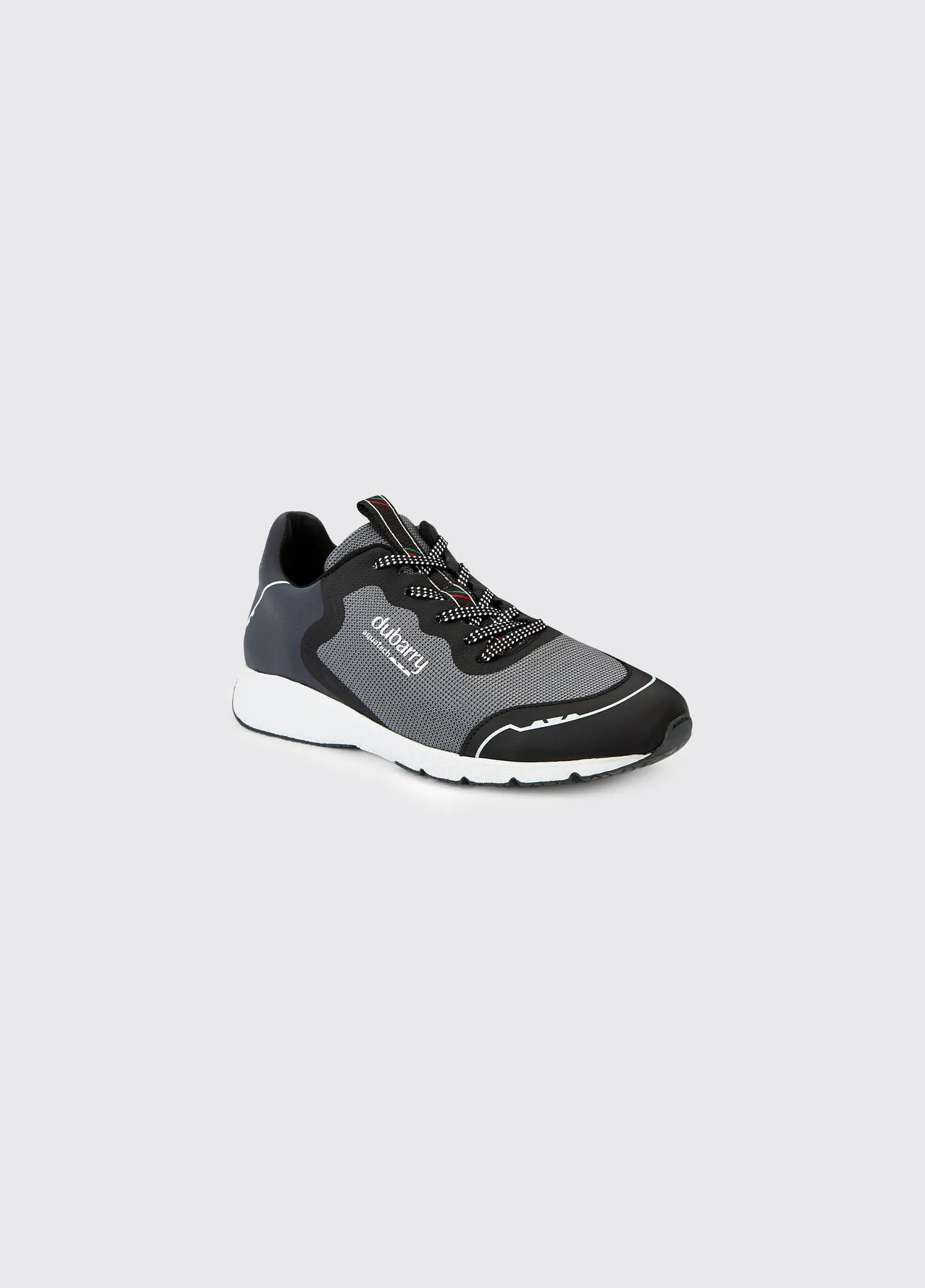 Palma Ladies Lightweight Laced Trainer - Graphite