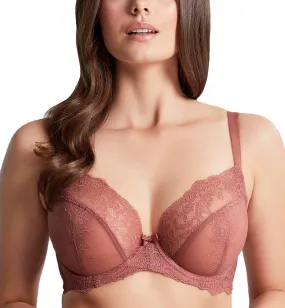 Ana Lace Plunge Underwire Bra Sienna