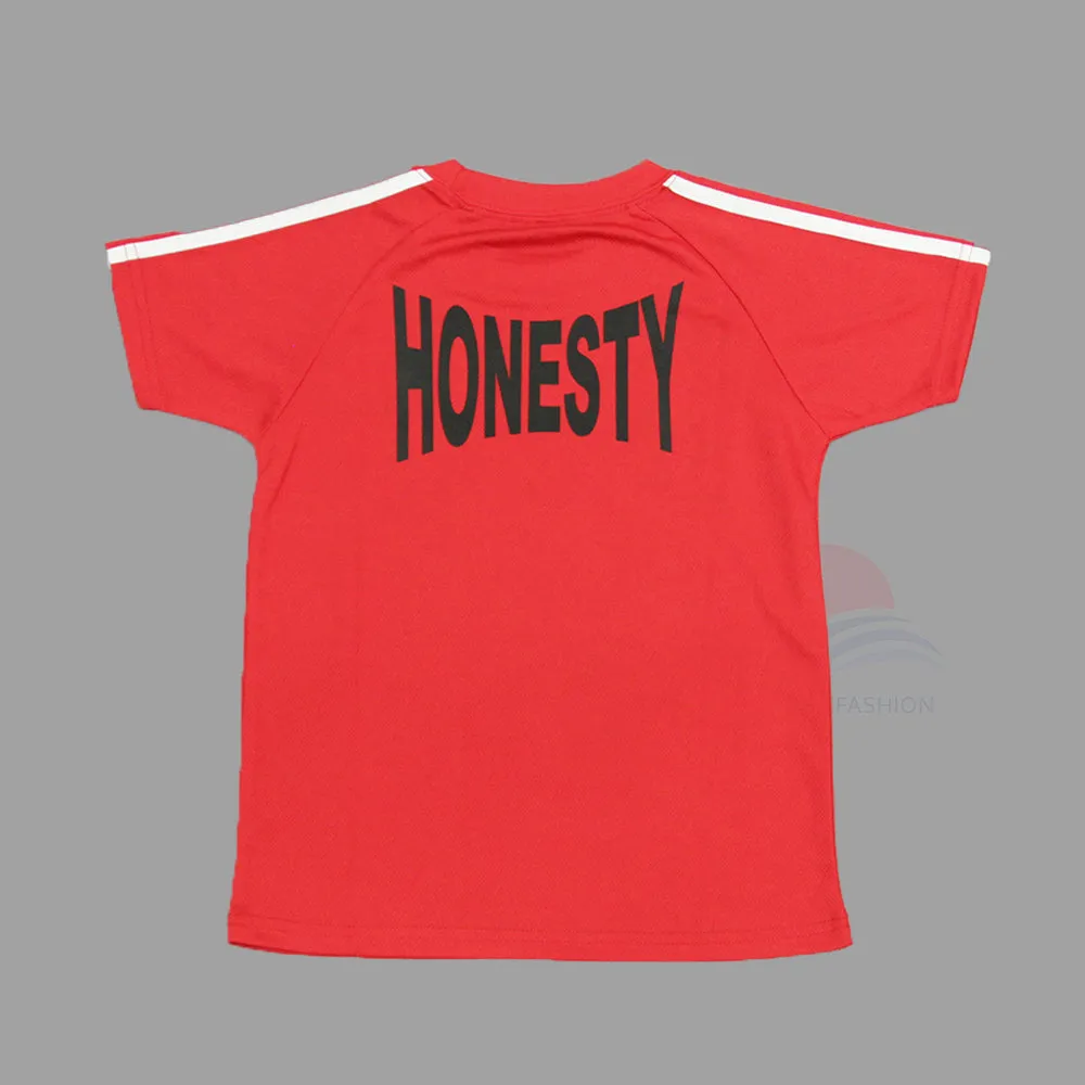 Red Physical Education Shirt from PCPS