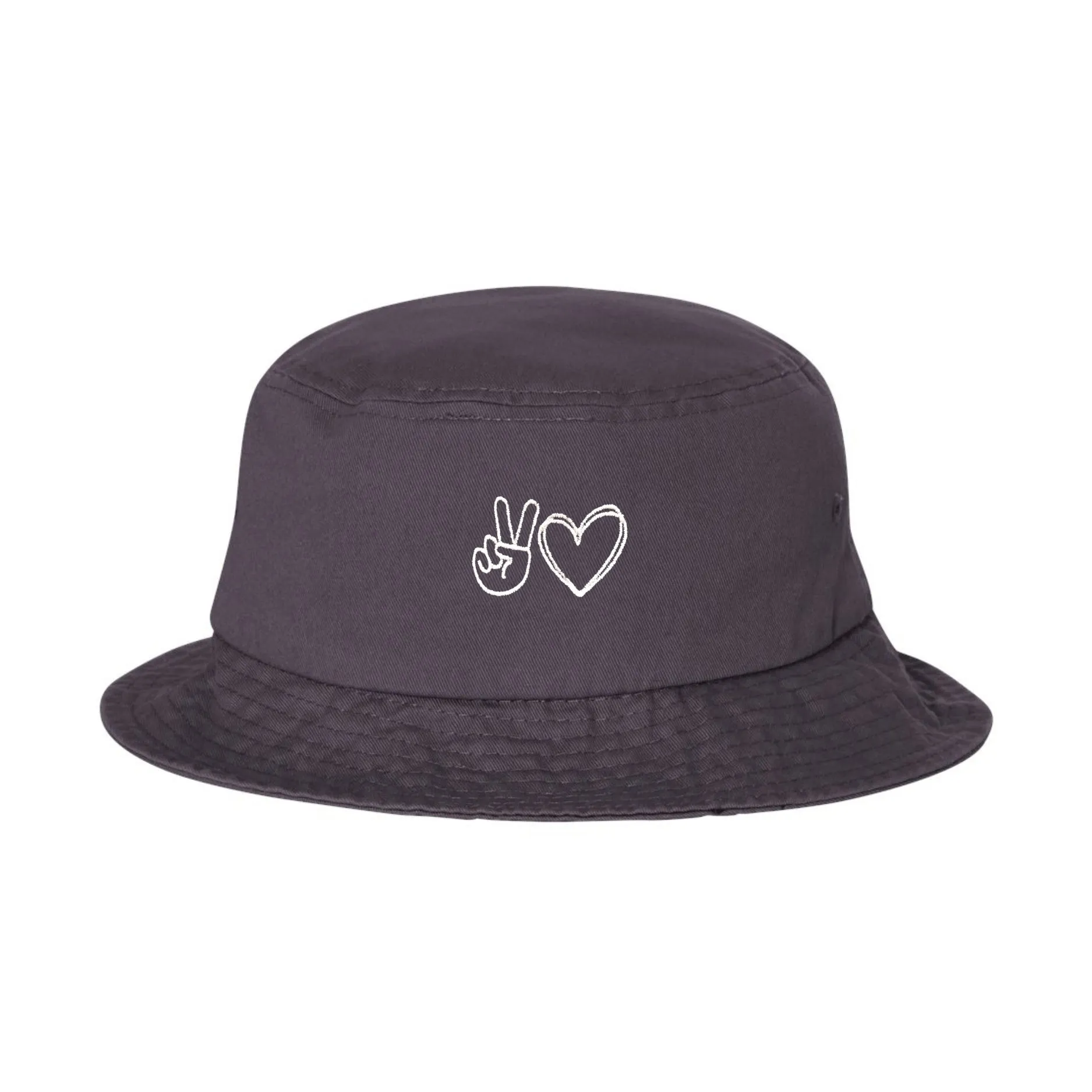 Peace and Love Bucket Hat