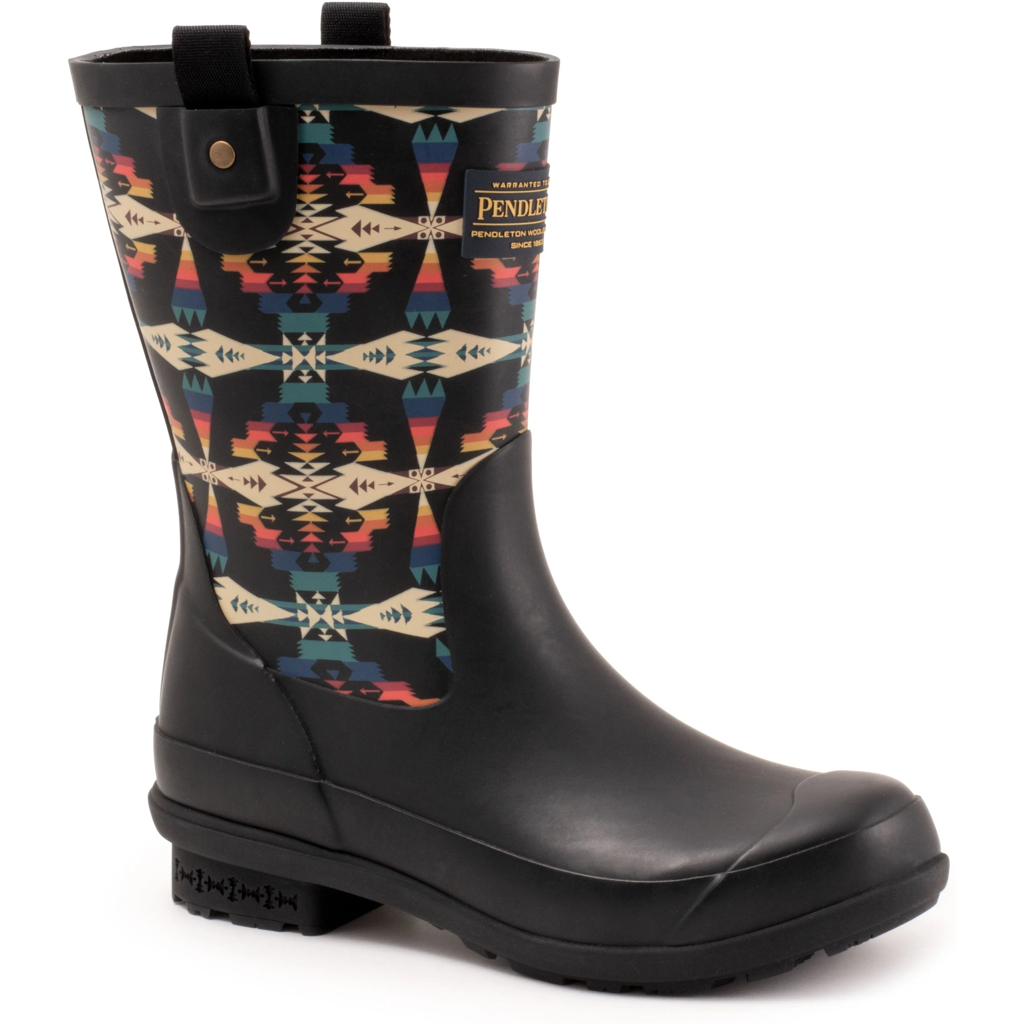 Pendleton Black Women's Rain Boot - Tucson Mid