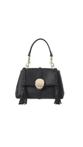 Classic Black Shoulder Bag