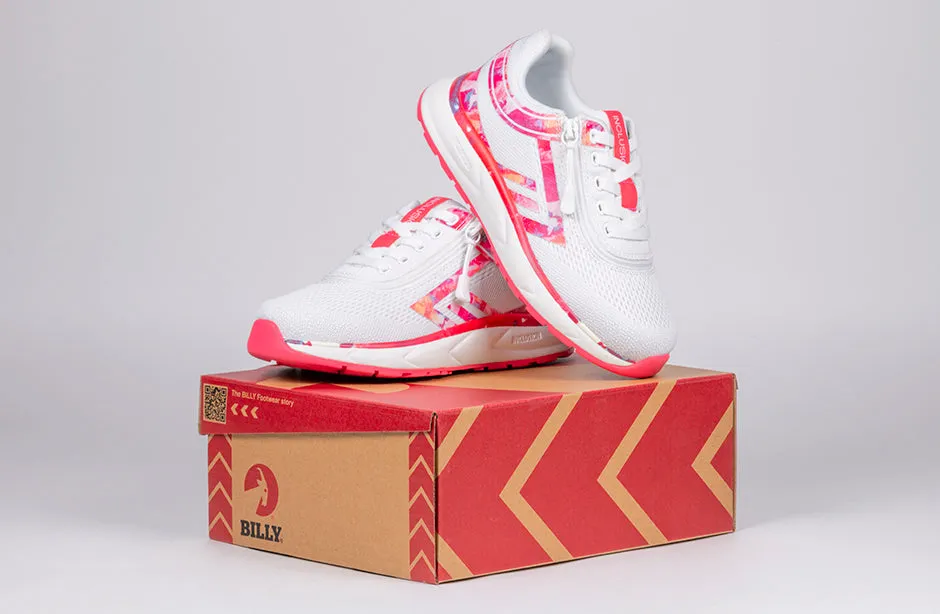 Pink Marble BILLY Sport Inclusion Athletic Sneakers