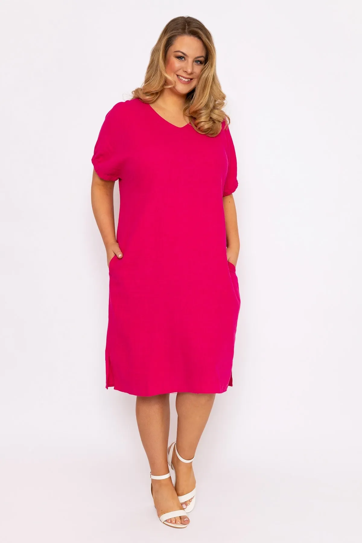 Pink Viscose Dress