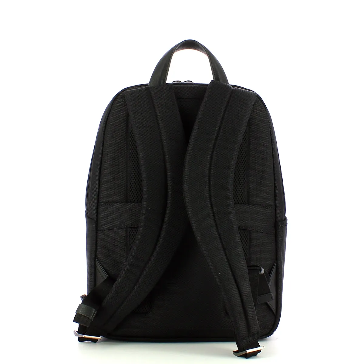 Piquadro Brief 2 14.0-inch Recycled Fabric Laptop Backpack - CA3214BR2 - BLACK