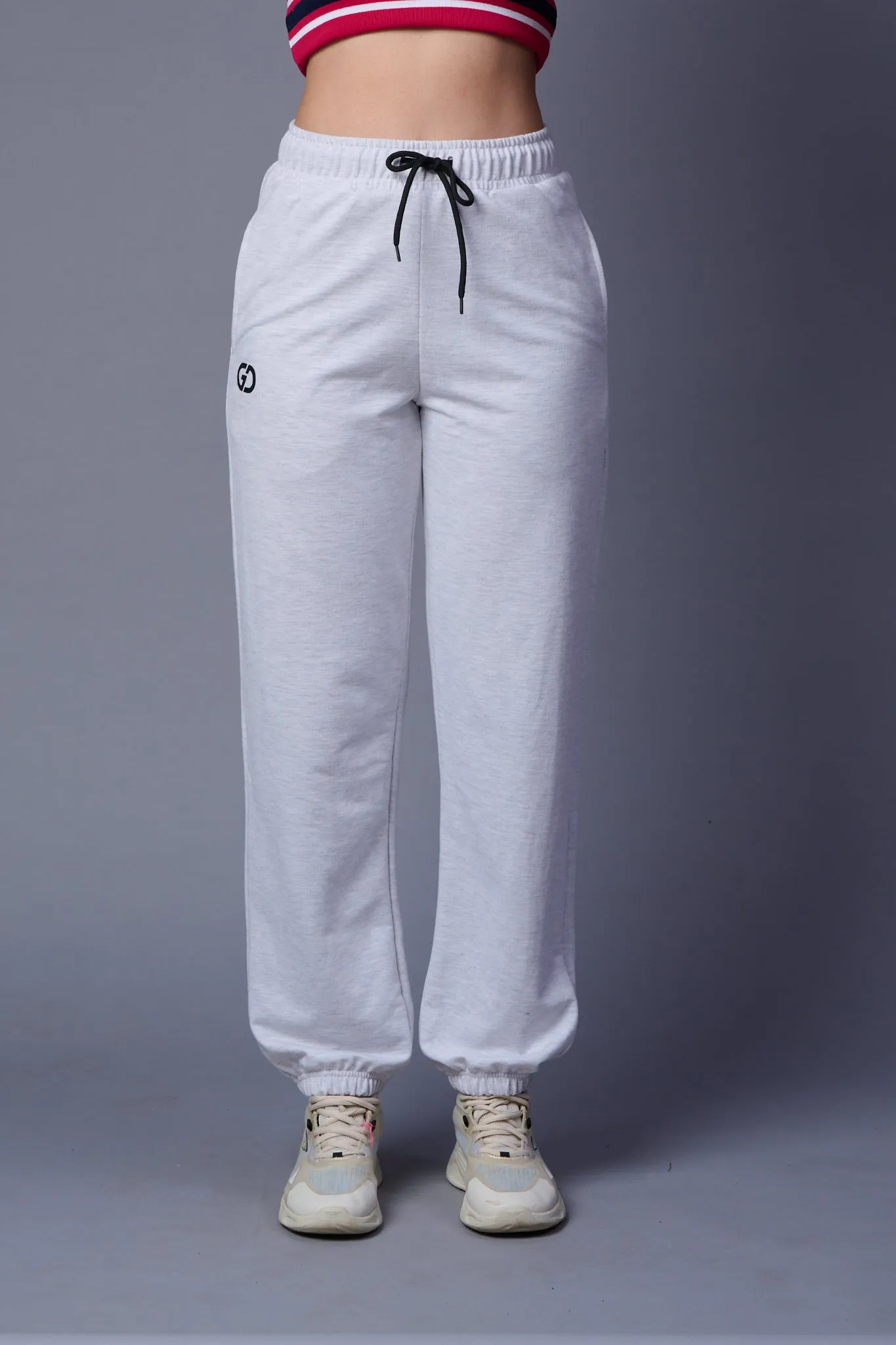 Plain Grey Joggers for Women