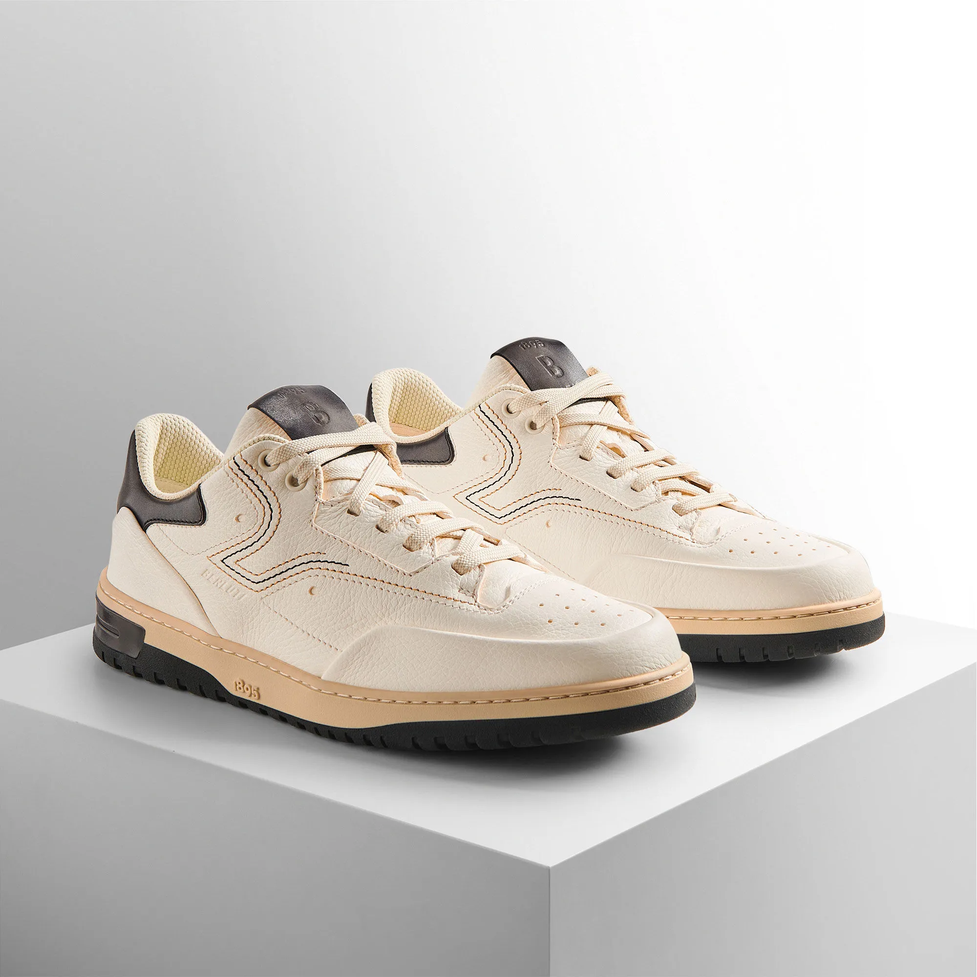 Leather Sneaker Playoff Deer