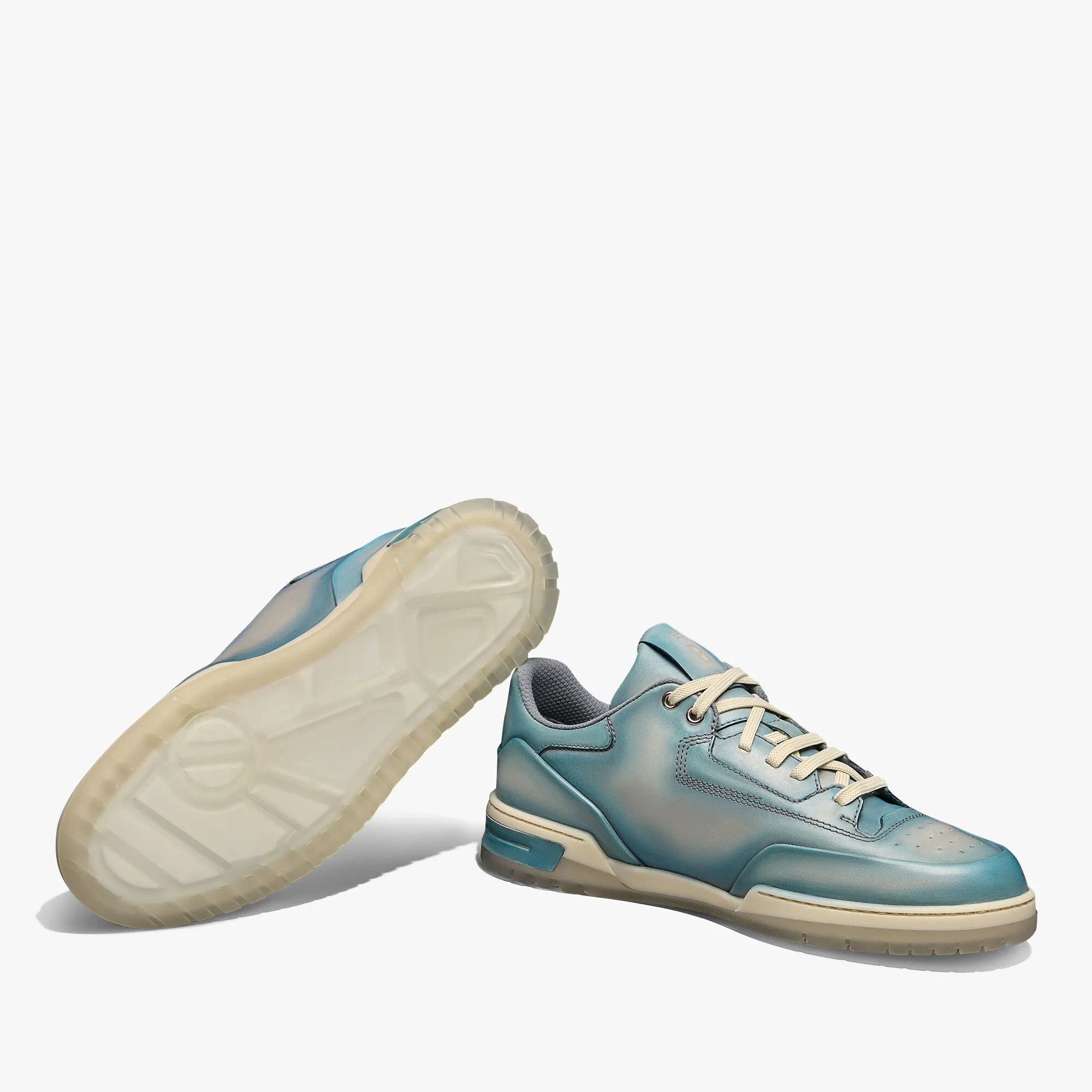 Calf Leather Sneaker Playoff Scritto Venezia