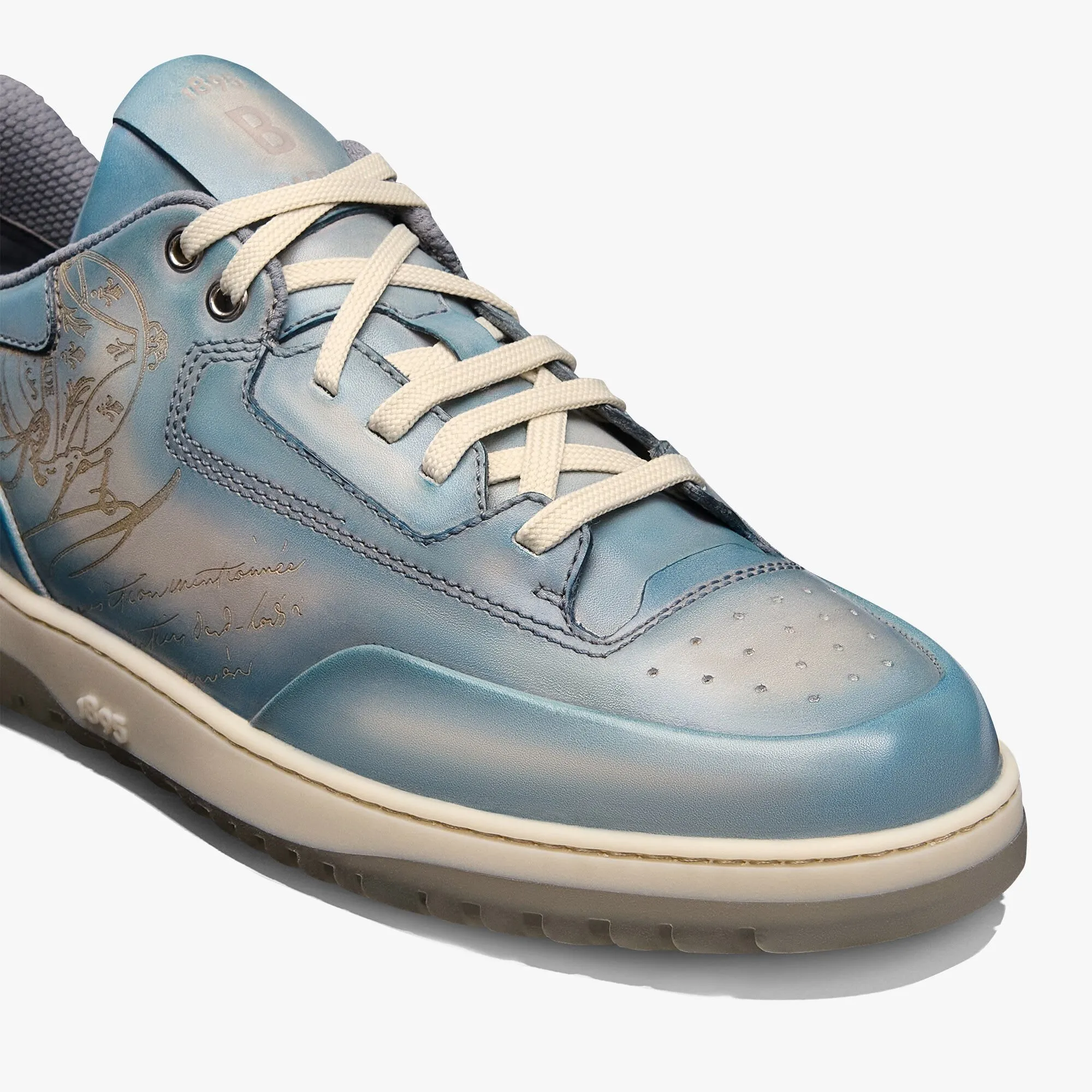 Calf Leather Sneaker Playoff Scritto Venezia