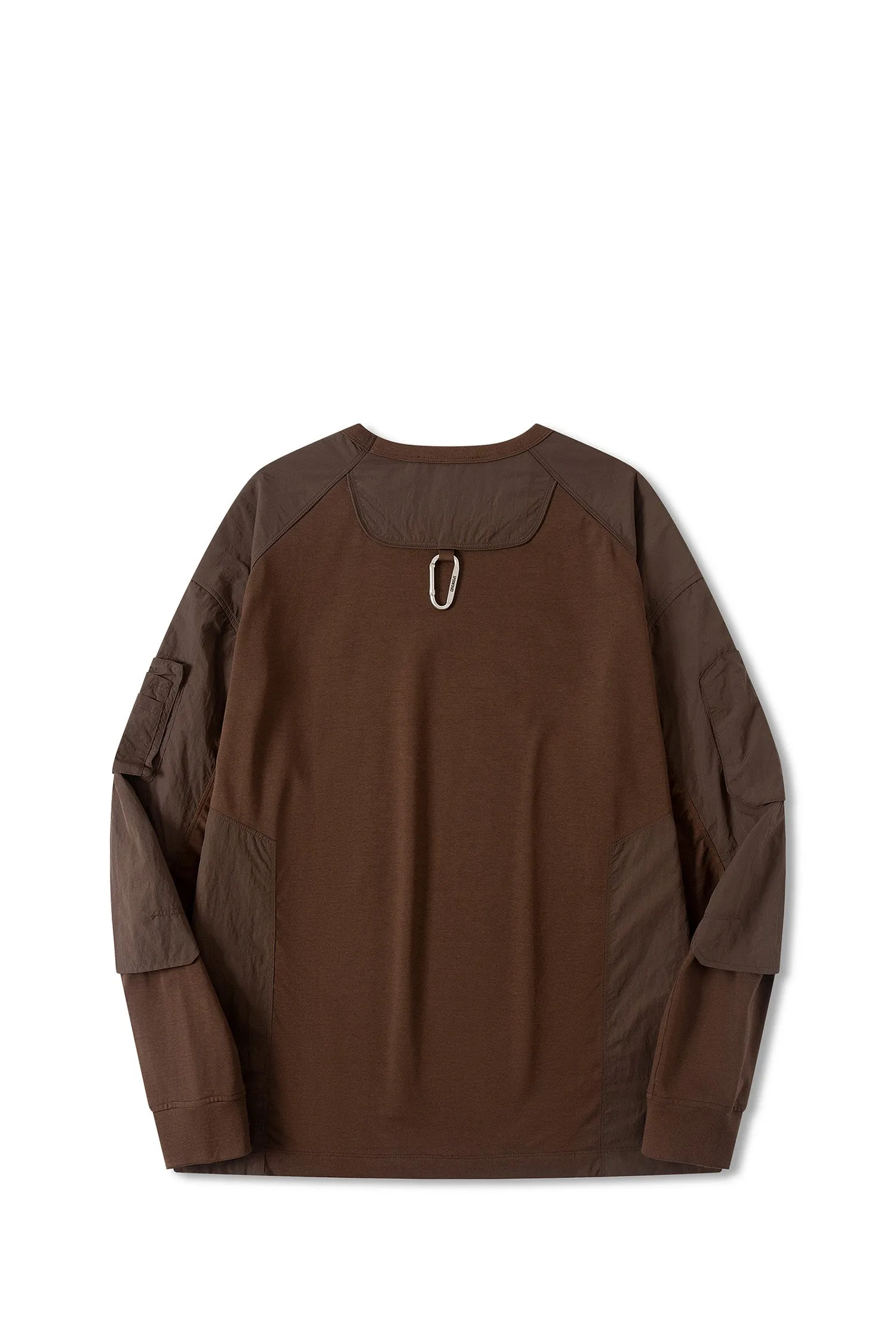 POCKET PANEL LS T-SHIRT