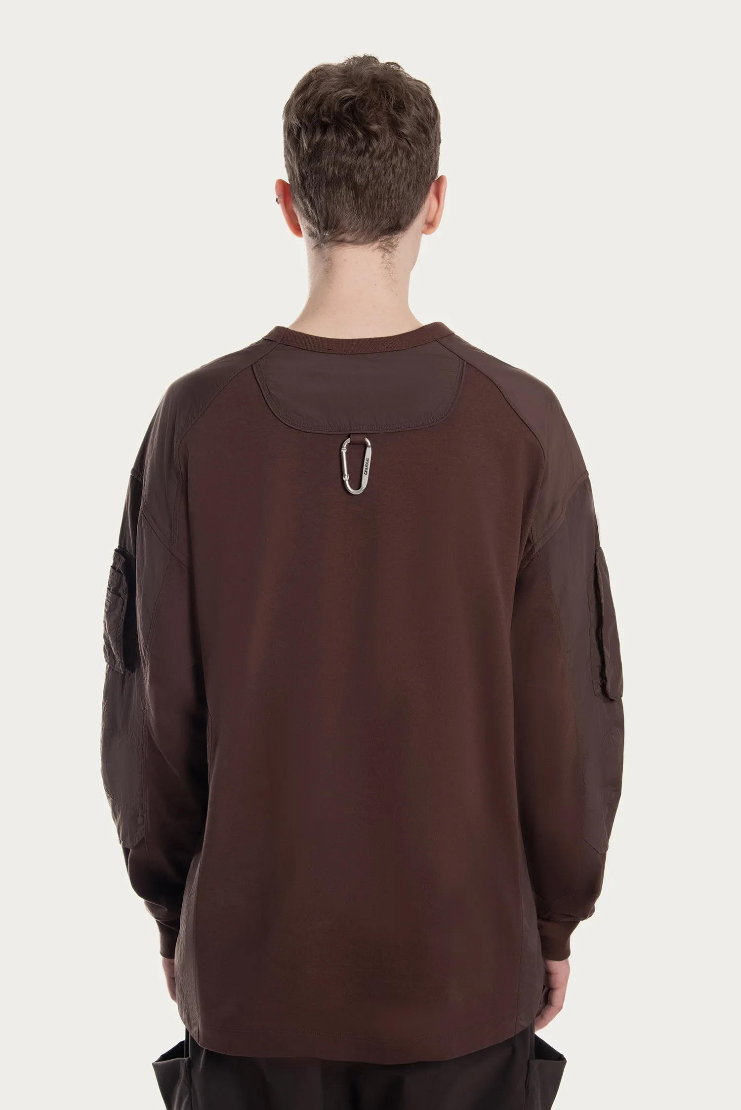 POCKET PANEL LS T-SHIRT