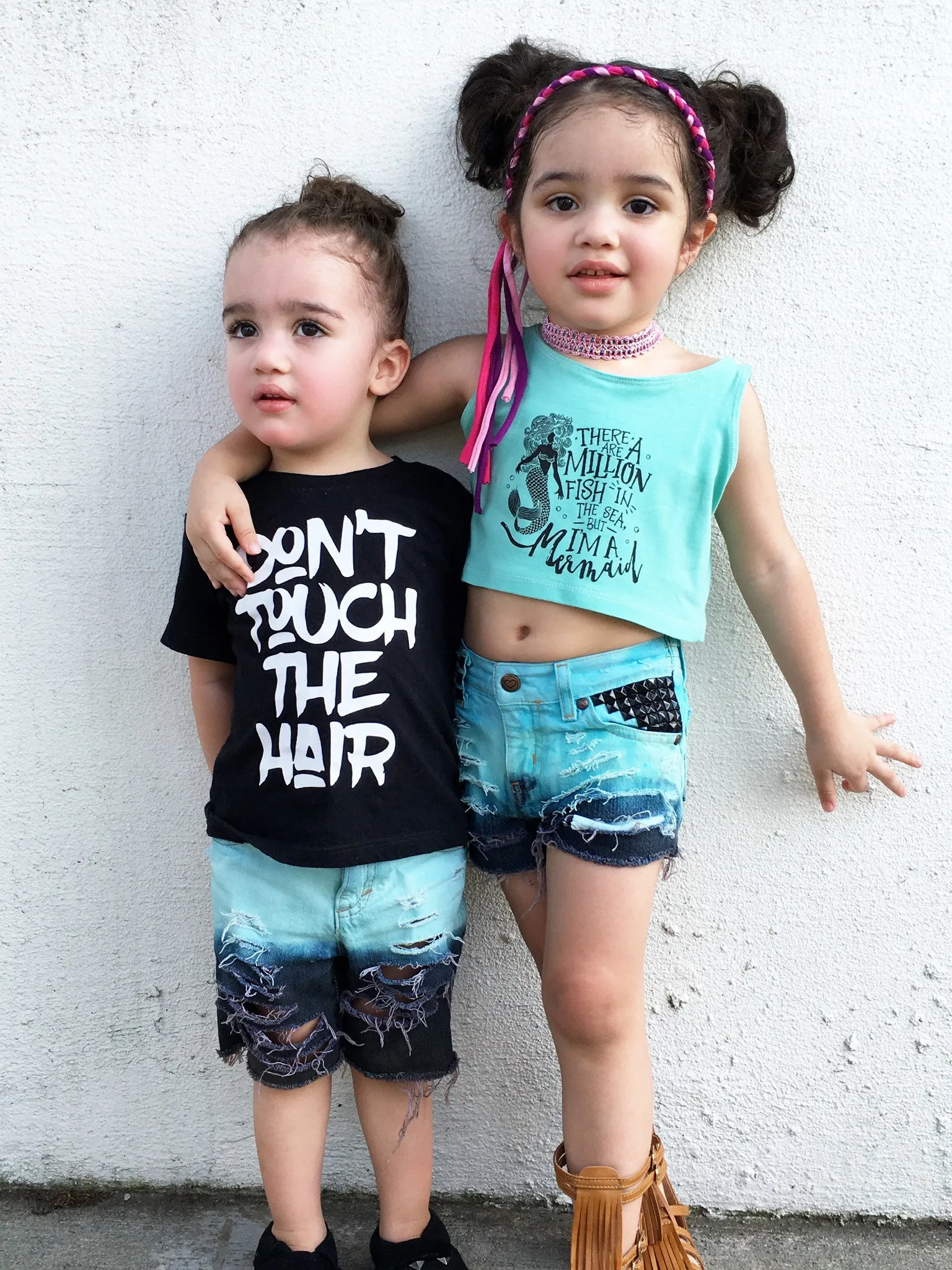 Poseidon Girl Shorties and Boy Cutoffs