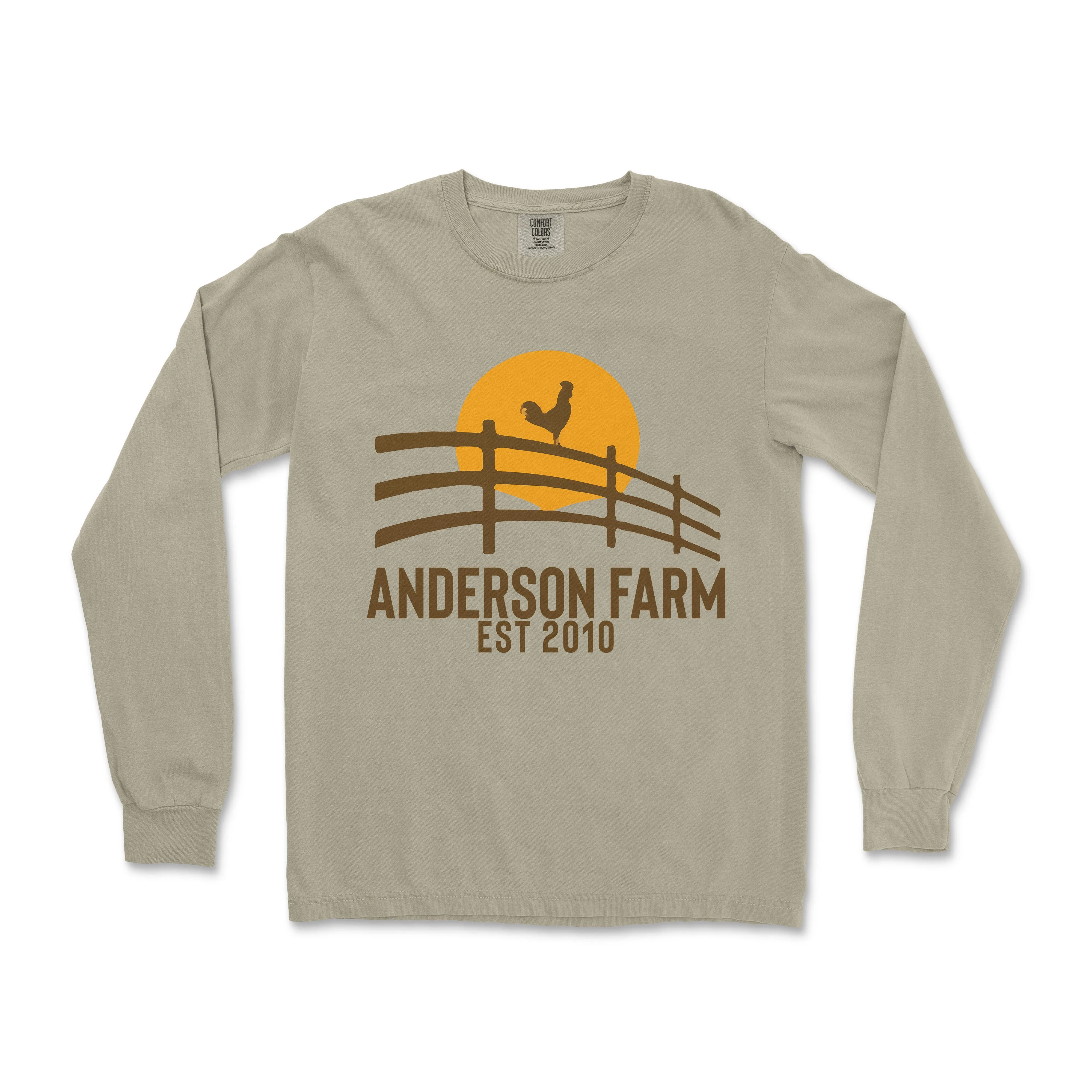 POULTRY FARM CUSTOM LONG SLEEVE SHIRT P5