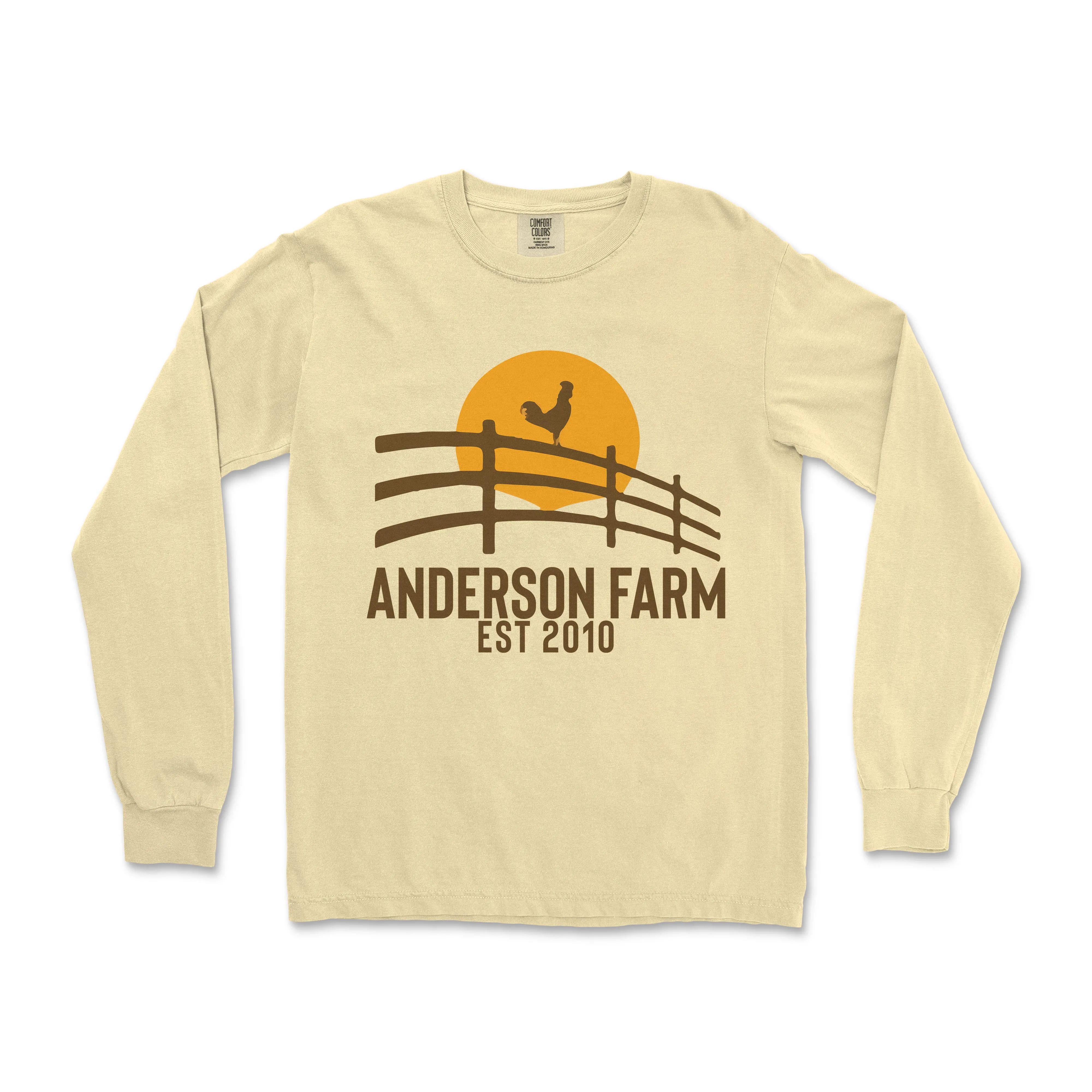 POULTRY FARM CUSTOM LONG SLEEVE SHIRT P5