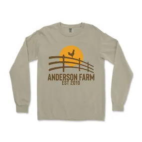 POULTRY FARM CUSTOM LONG SLEEVE SHIRT P5