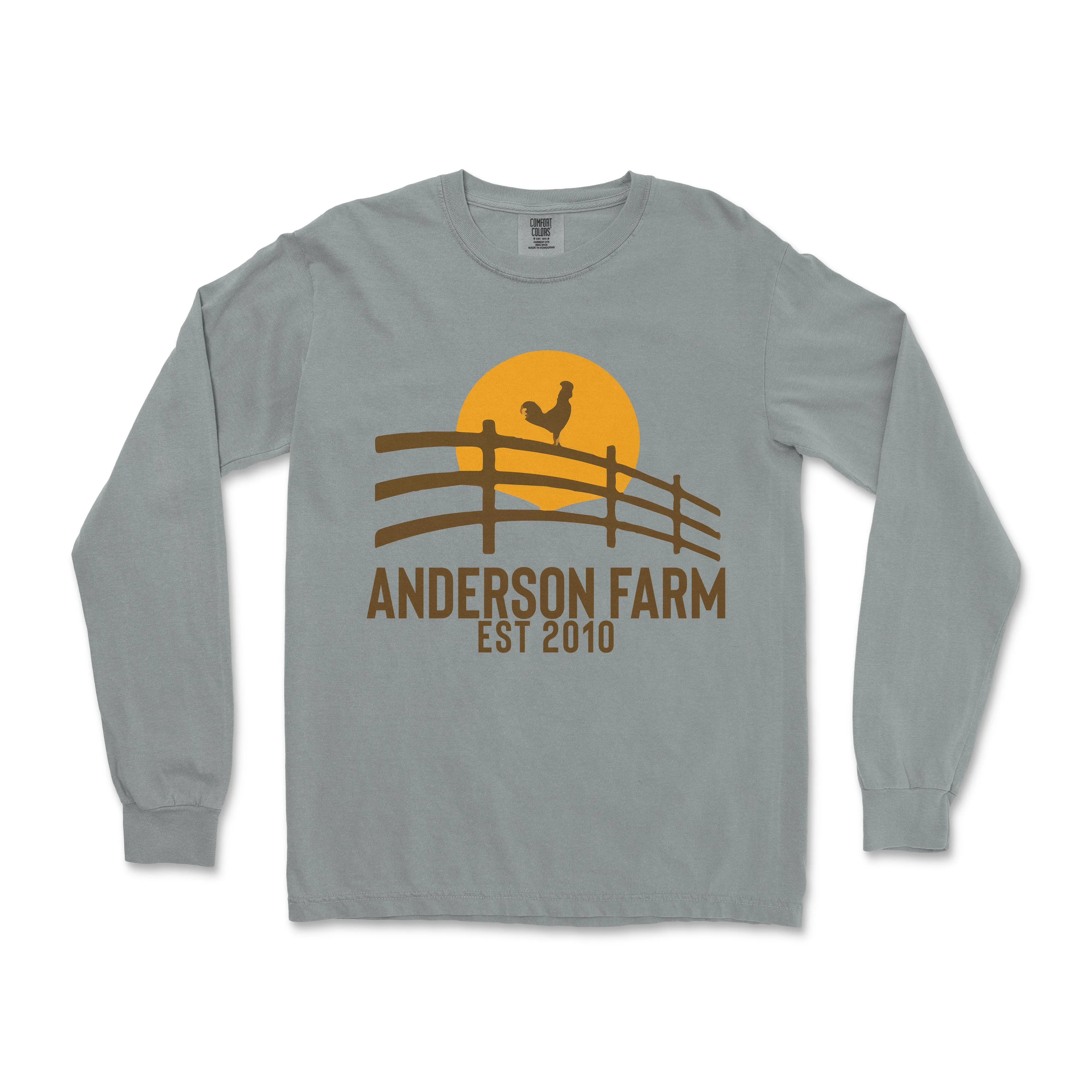 POULTRY FARM CUSTOM LONG SLEEVE SHIRT P5