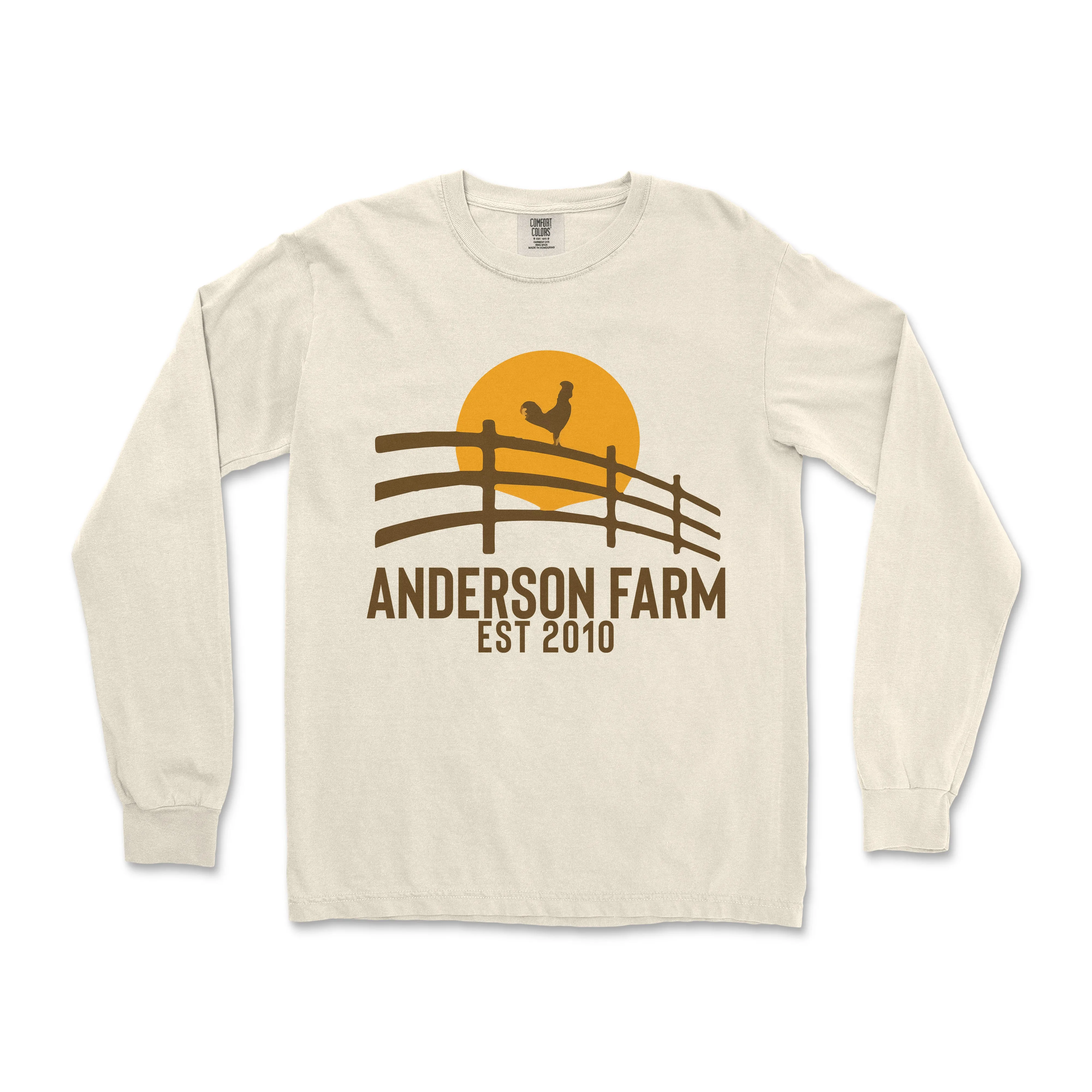 POULTRY FARM CUSTOM LONG SLEEVE SHIRT P5