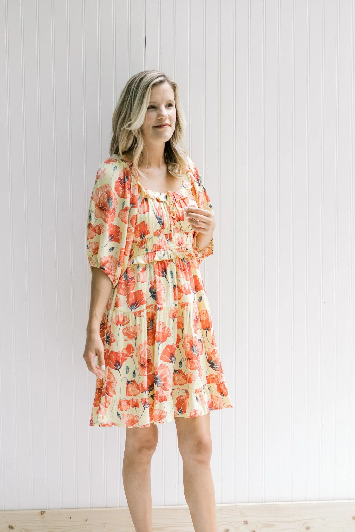 Floral Print Dress