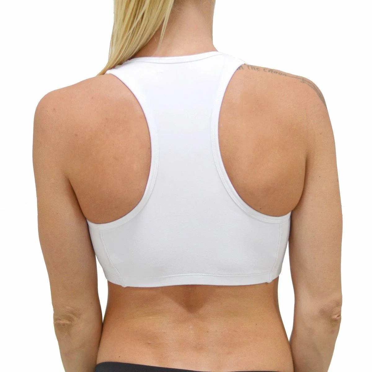 Pro Sports Bra- White