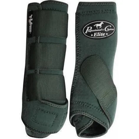 Professional's Choice VenTECH Elite Sports Medicine Boots-Olive Rears