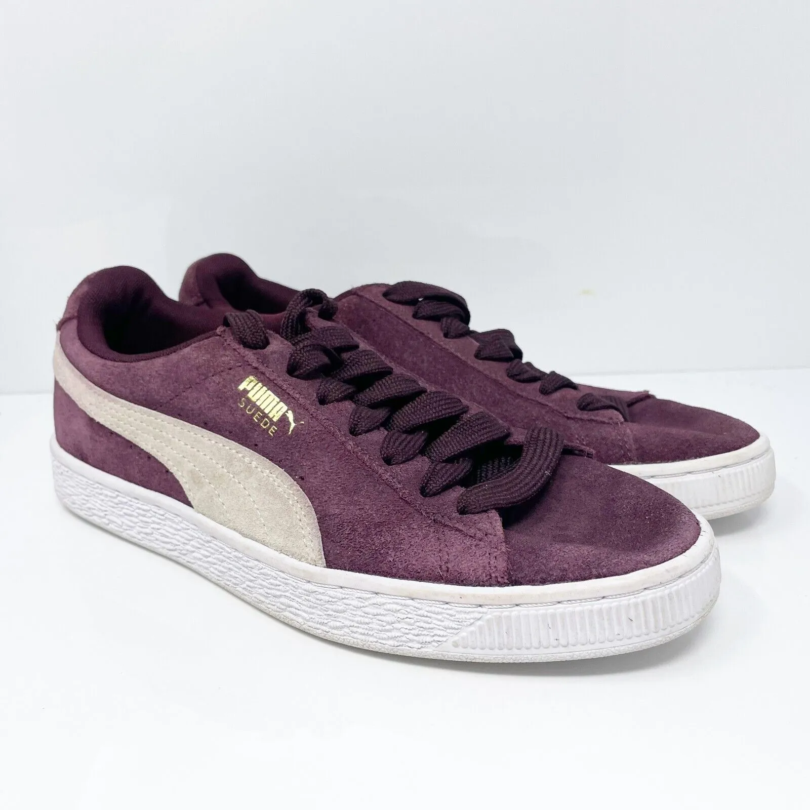 Puma Womens Suede Classic 355462 40 Red Casual Shoes Sneakers Size 8