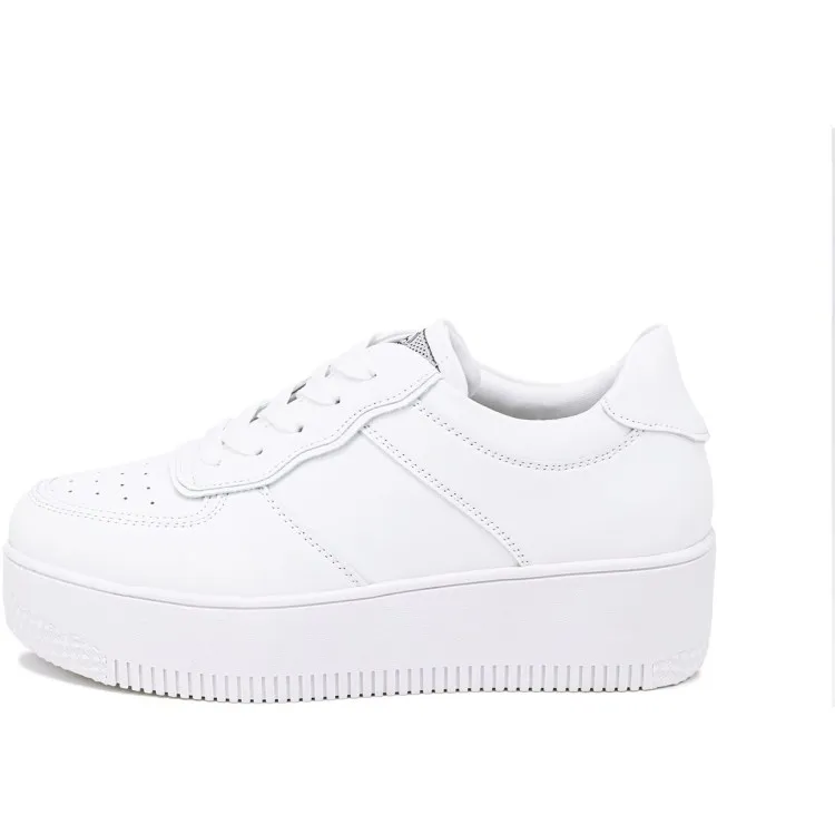 Queen Helena Donna Platform White Sneakers